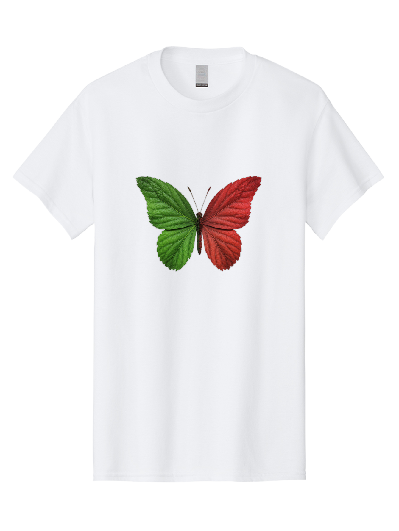 Red-And-Green-Butterfly Men'S Graphic Tee, 100% Cotton, Comfortable Casual Summer Wear, Machine Washable, Vintage Camera, Old Camera, Antique Camera, Black Camera, Classic Photography, Photography Equipment, Nostalgic Device, Film Camera, Ban295 14