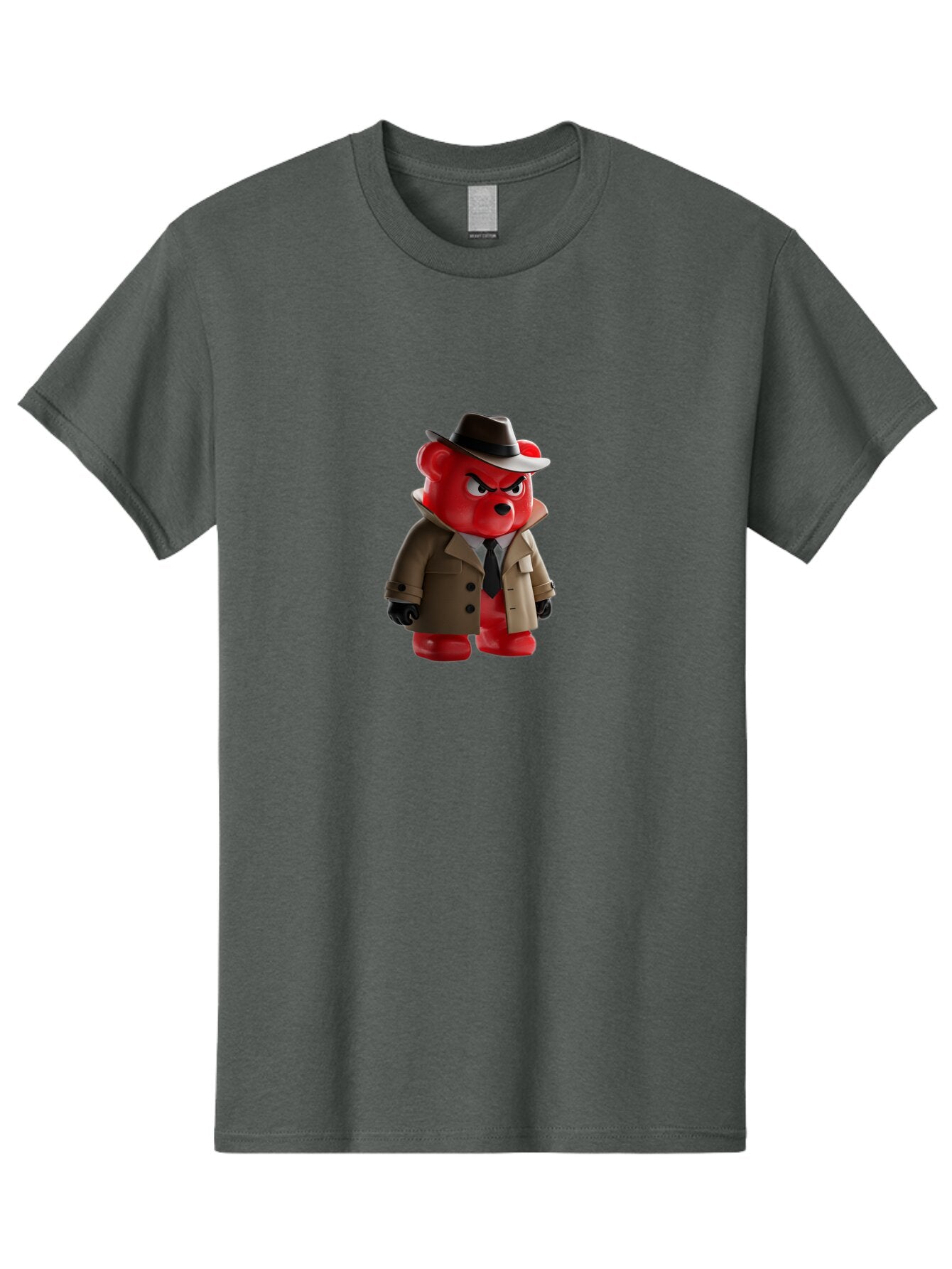 Red-Bear-Detective Men'S Graphic Tee, 100% Cotton, Comfortable Casual Summer Wear, Machine Washable, Vintage Camera, Old Camera, Antique Camera, Black Camera, Classic Photography, Photography Equipment, Nostalgic Device, Film Camera, Ban298 11