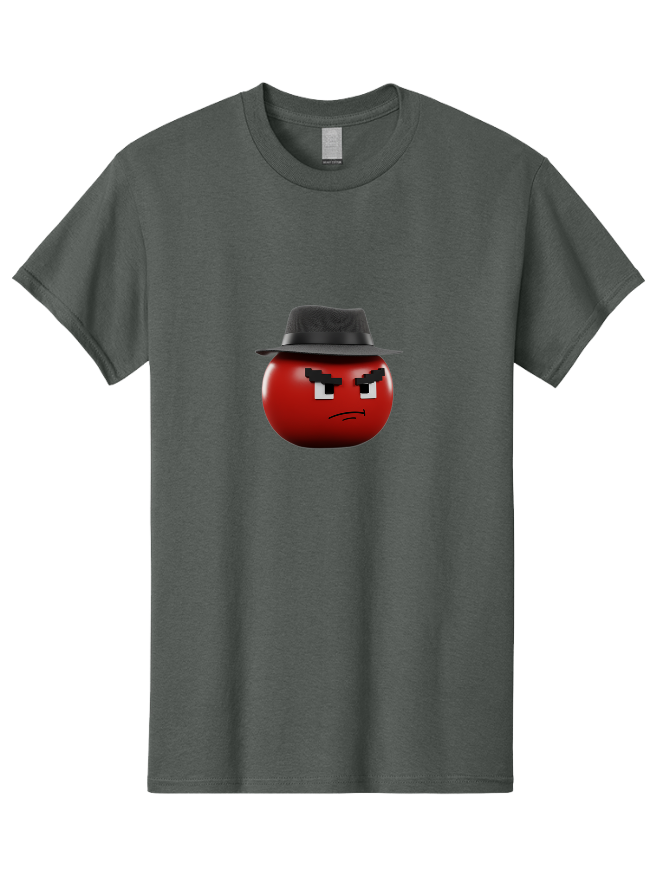 Red-Circle-With-Black-Hat Men'S Graphic Tee, 100% Cotton, Comfortable Casual Summer Wear, Machine Washable, Vintage Camera, Old Camera, Antique Camera, Black Camera, Classic Photography, Photography Equipment, Nostalgic Device, Film Camera, Ban299 9