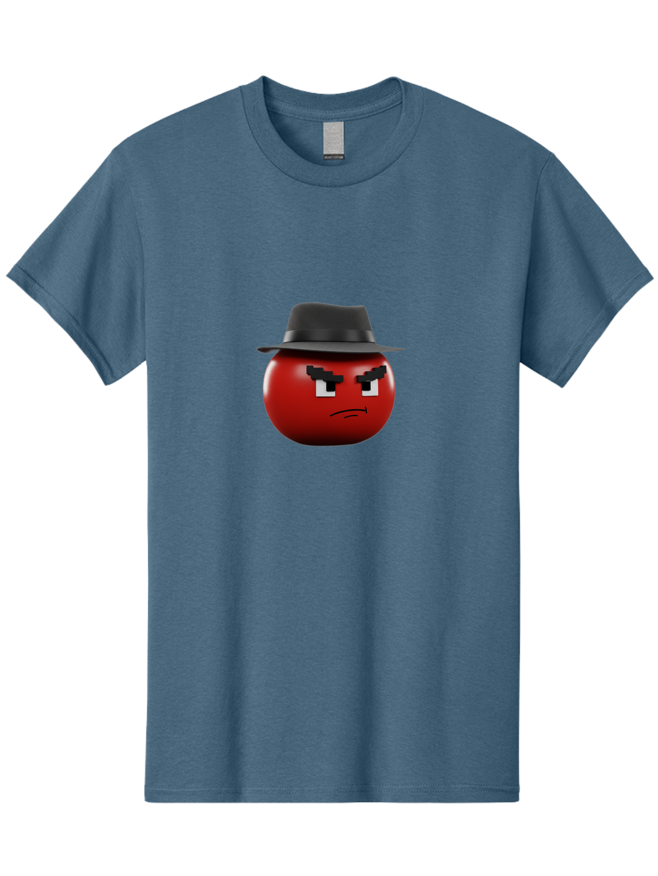 Red-Circle-With-Black-Hat Men'S Graphic Tee, 100% Cotton, Comfortable Casual Summer Wear, Machine Washable, Vintage Camera, Old Camera, Antique Camera, Black Camera, Classic Photography, Photography Equipment, Nostalgic Device, Film Camera, Ban299
