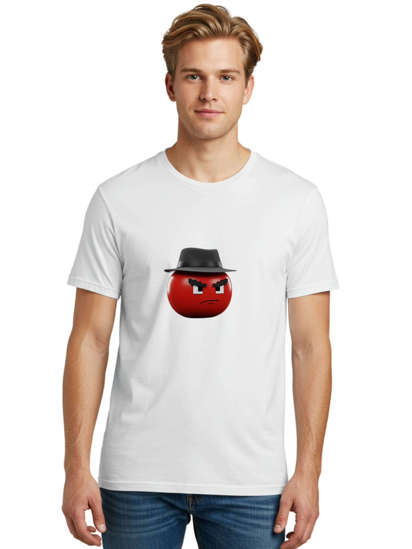 Red-Circle-With-Black-Hat Men'S Graphic Tee, 100% Cotton, Comfortable Casual Summer Wear, Machine Washable, Vintage Camera, Old Camera, Antique Camera, Black Camera, Classic Photography, Photography Equipment, Nostalgic Device, Film Camera, Ban299 30