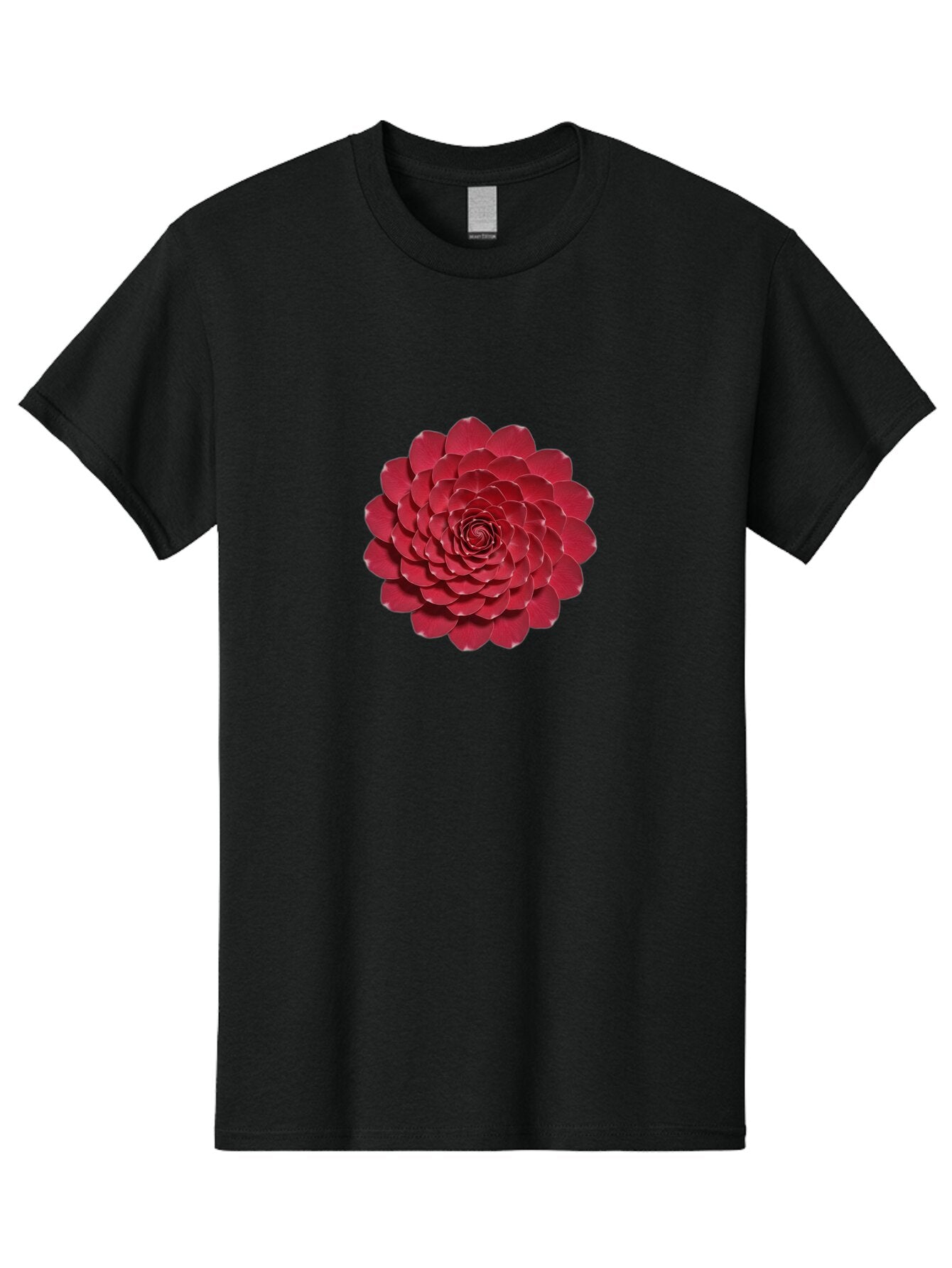 Red-Dahlia Men'S Graphic Tee, 100% Cotton, Comfortable Casual Summer Wear, Machine Washable, Vintage Camera, Old Camera, Antique Camera, Black Camera, Classic Photography, Photography Equipment, Nostalgic Device, Film Camera, Camera Art Ban300