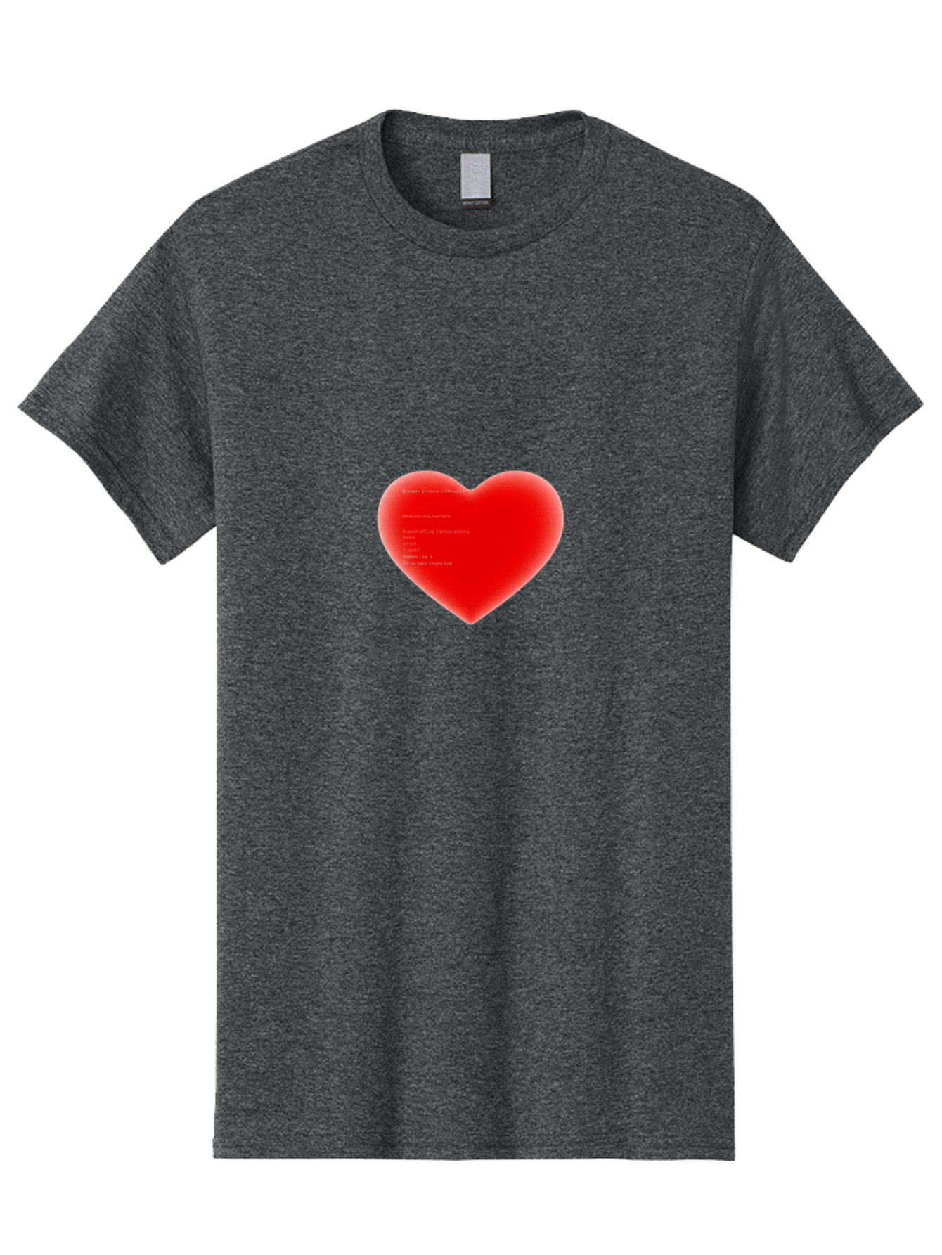 Red-Heart-1 Men'S Graphic Tee, 100% Cotton, Comfortable Casual Summer Wear, Machine Washable, Vintage Camera, Old Camera, Antique Camera, Black Camera, Classic Photography, Photography Equipment, Nostalgic Device, Film Camera, Camera Art Ban302 7