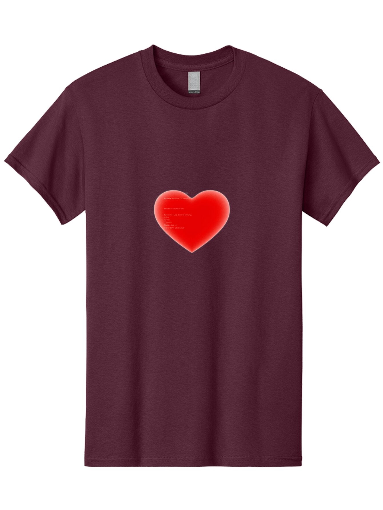 Red-Heart-1 Men'S Graphic Tee, 100% Cotton, Comfortable Casual Summer Wear, Machine Washable, Vintage Camera, Old Camera, Antique Camera, Black Camera, Classic Photography, Photography Equipment, Nostalgic Device, Film Camera, Camera Art Ban302 8