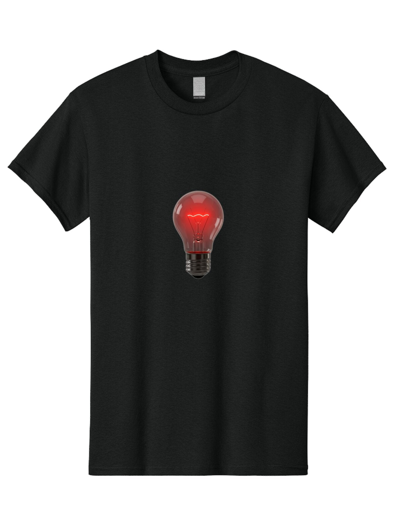 Red-Light-Bulb Men'S Graphic Tee, 100% Cotton, Comfortable Casual Summer Wear, Machine Washable, Vintage Camera, Old Camera, Antique Camera, Black Camera, Classic Photography, Photography Equipment, Nostalgic Device, Film Camera, Camera Art Ban304 14