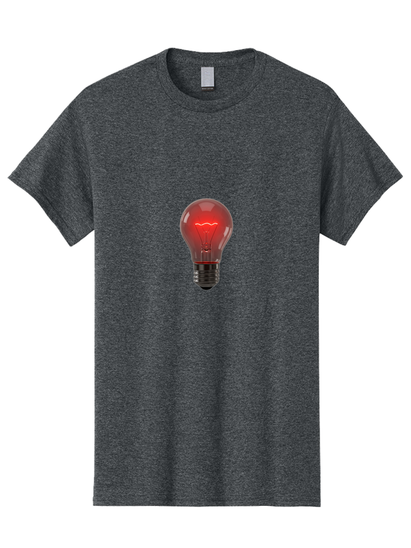 Red-Light-Bulb Men'S Graphic Tee, 100% Cotton, Comfortable Casual Summer Wear, Machine Washable, Vintage Camera, Old Camera, Antique Camera, Black Camera, Classic Photography, Photography Equipment, Nostalgic Device, Film Camera, Camera Art Ban304 14
