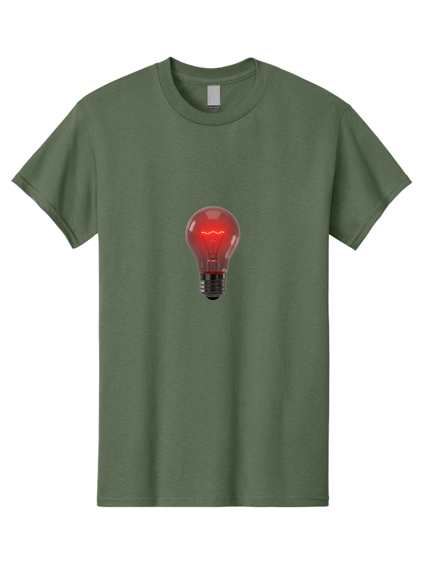 Red-Light-Bulb Men'S Graphic Tee, 100% Cotton, Comfortable Casual Summer Wear, Machine Washable, Vintage Camera, Old Camera, Antique Camera, Black Camera, Classic Photography, Photography Equipment, Nostalgic Device, Film Camera, Camera Art Ban304 12