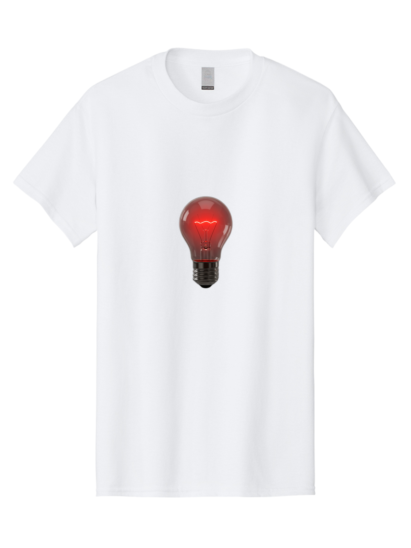 Red-Light-Bulb Men'S Graphic Tee, 100% Cotton, Comfortable Casual Summer Wear, Machine Washable, Vintage Camera, Old Camera, Antique Camera, Black Camera, Classic Photography, Photography Equipment, Nostalgic Device, Film Camera, Camera Art Ban304 9