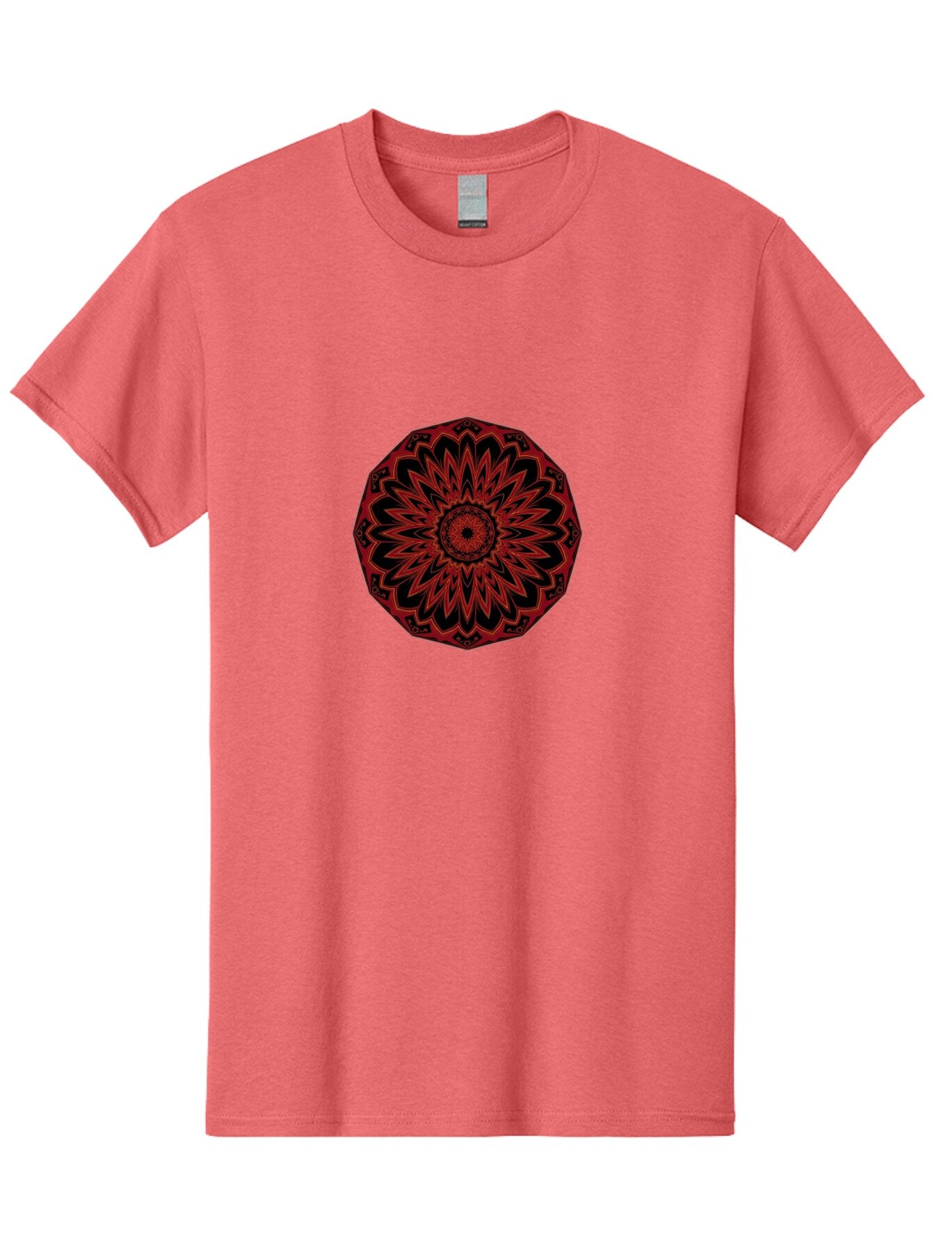 Red-Mandala Men'S Graphic Tee, 100% Cotton, Comfortable Casual Summer Wear, Machine Washable, Vintage Camera, Old Camera, Antique Camera, Black Camera, Classic Photography, Photography Equipment, Nostalgic Device, Film Camera, Camera Art Ban305 13