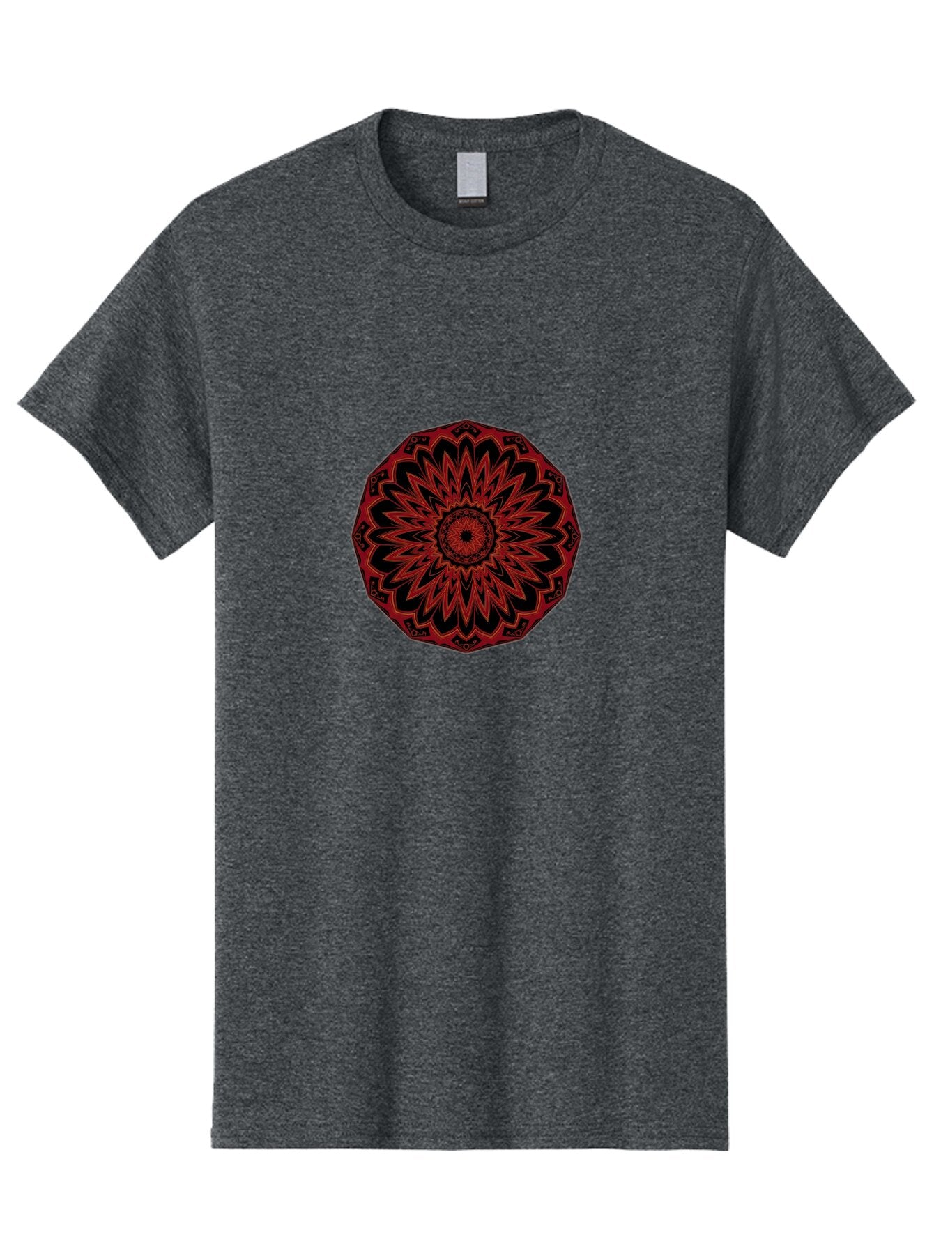 Red-Mandala Men'S Graphic Tee, 100% Cotton, Comfortable Casual Summer Wear, Machine Washable, Vintage Camera, Old Camera, Antique Camera, Black Camera, Classic Photography, Photography Equipment, Nostalgic Device, Film Camera, Camera Art Ban305 8