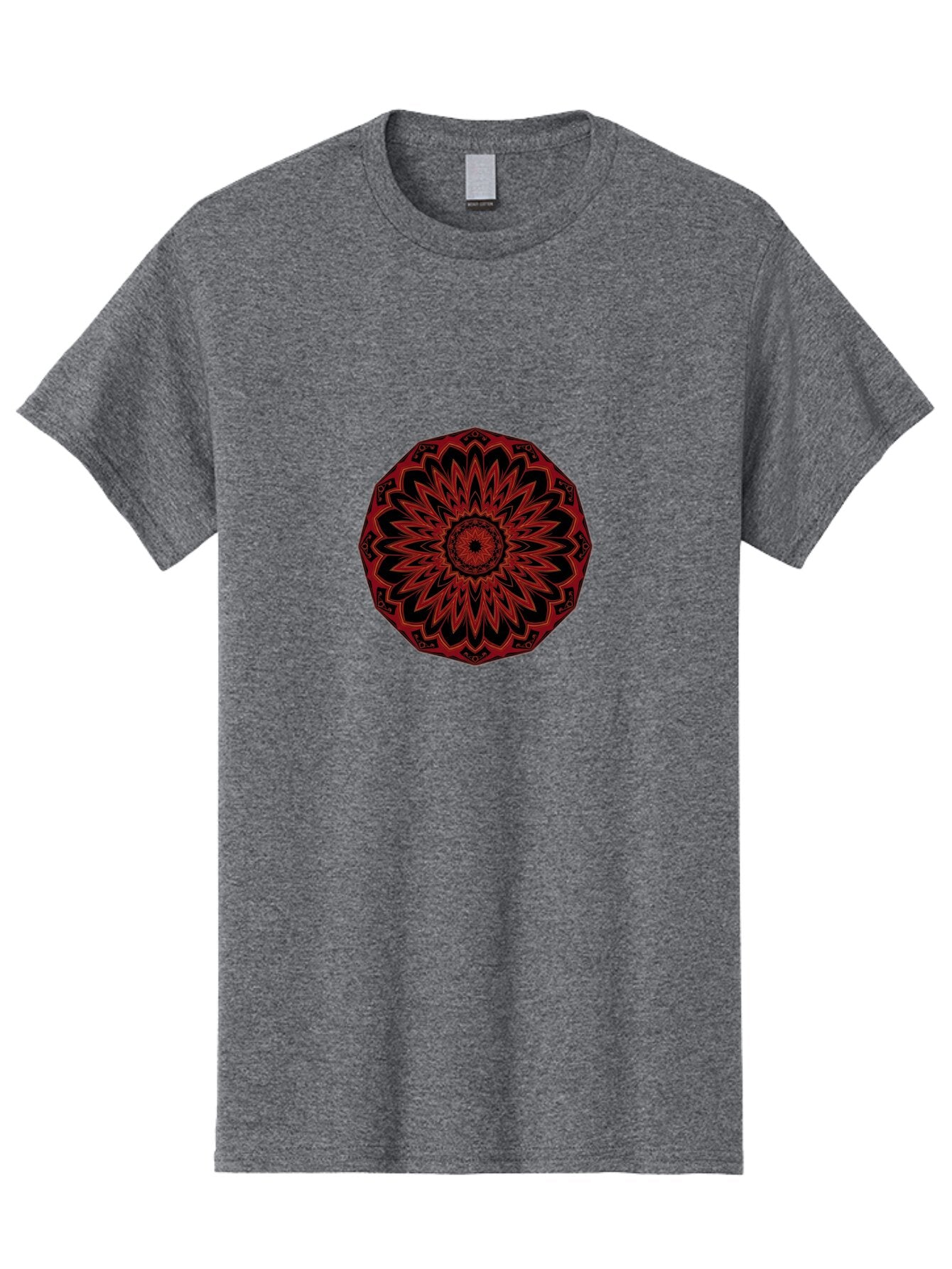 Red-Mandala Men'S Graphic Tee, 100% Cotton, Comfortable Casual Summer Wear, Machine Washable, Vintage Camera, Old Camera, Antique Camera, Black Camera, Classic Photography, Photography Equipment, Nostalgic Device, Film Camera, Camera Art Ban305 10