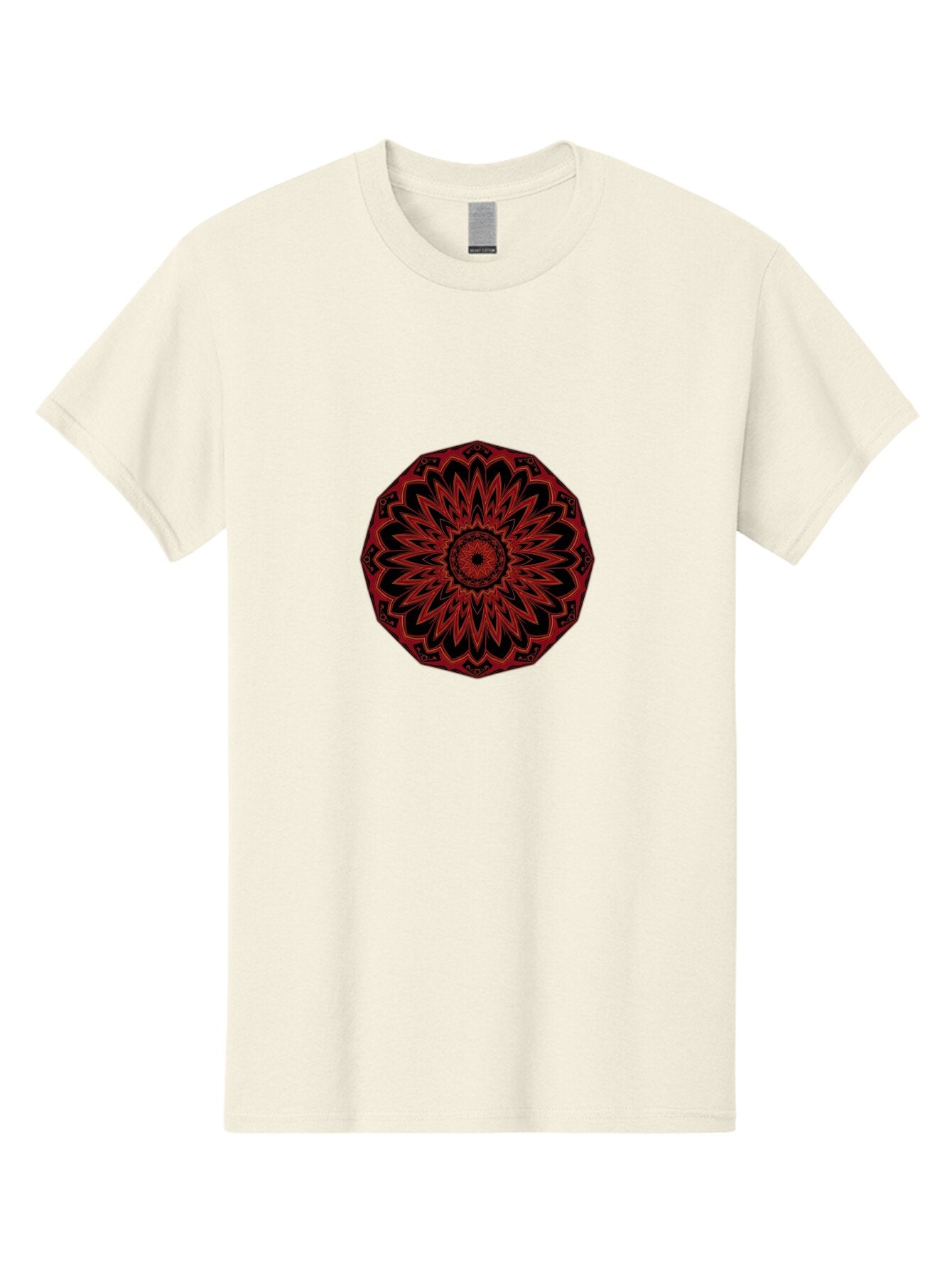 Red-Mandala Men'S Graphic Tee, 100% Cotton, Comfortable Casual Summer Wear, Machine Washable, Vintage Camera, Old Camera, Antique Camera, Black Camera, Classic Photography, Photography Equipment, Nostalgic Device, Film Camera, Camera Art Ban305 6