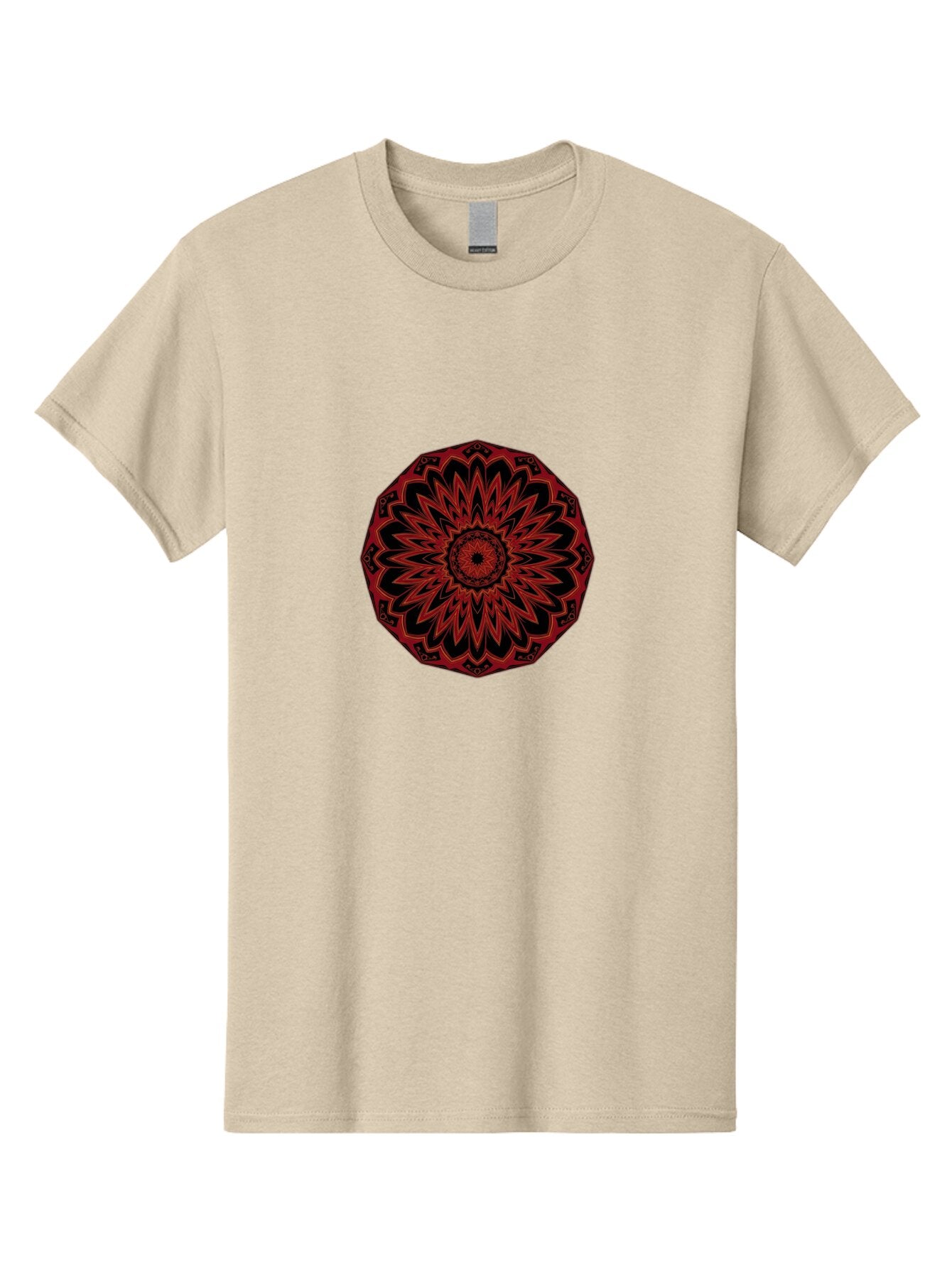 Red-Mandala Men'S Graphic Tee, 100% Cotton, Comfortable Casual Summer Wear, Machine Washable, Vintage Camera, Old Camera, Antique Camera, Black Camera, Classic Photography, Photography Equipment, Nostalgic Device, Film Camera, Camera Art Ban305 9