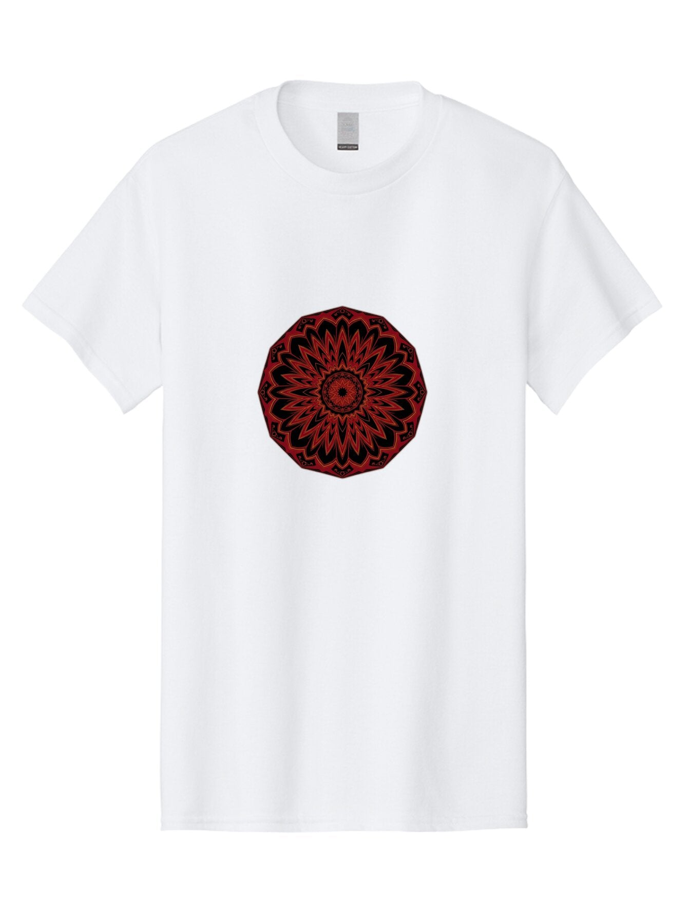 Red-Mandala Men'S Graphic Tee, 100% Cotton, Comfortable Casual Summer Wear, Machine Washable, Vintage Camera, Old Camera, Antique Camera, Black Camera, Classic Photography, Photography Equipment, Nostalgic Device, Film Camera, Camera Art Ban305 15