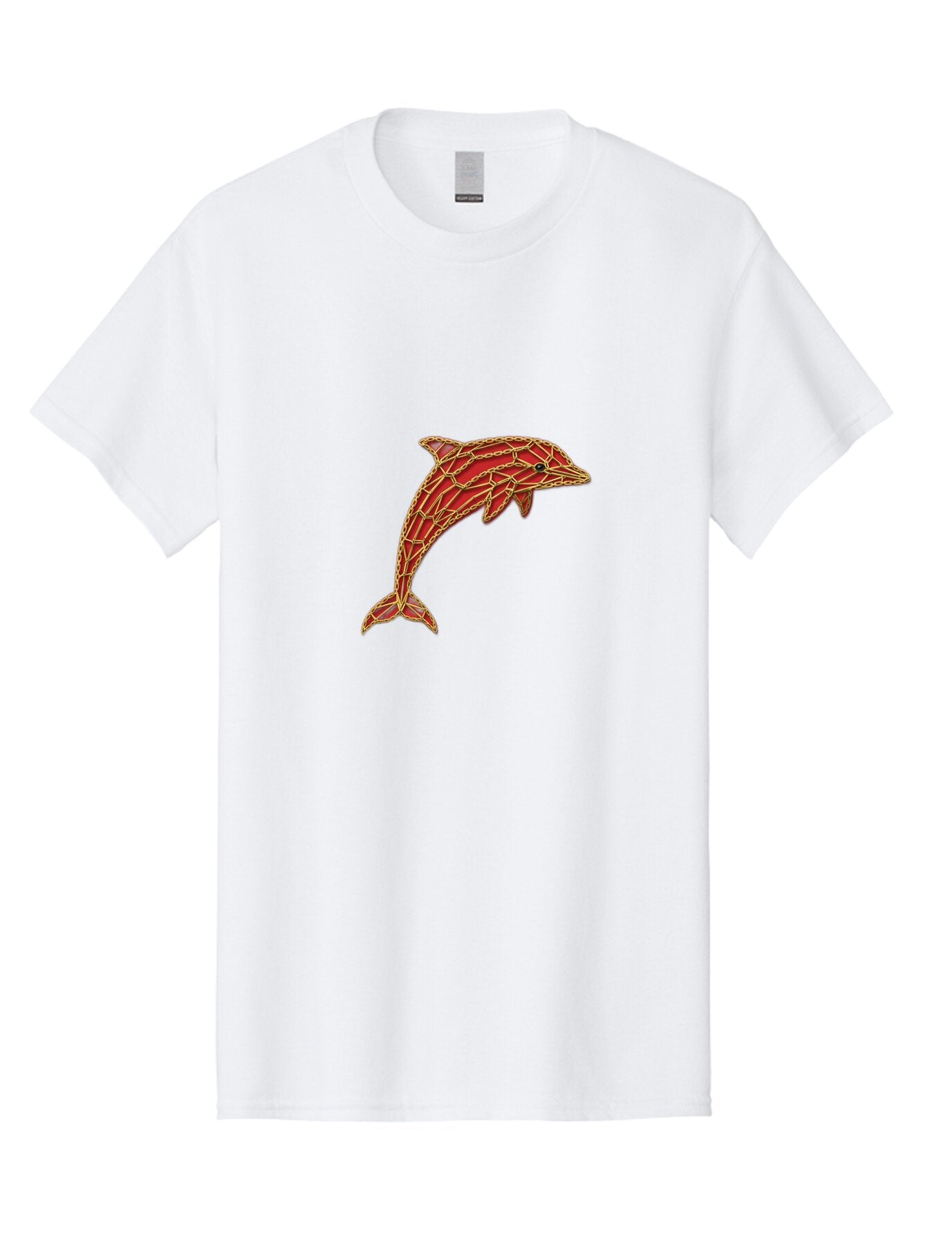 Red-Mosaic-Dolphin Men'S Graphic Tee, 100% Cotton, Comfortable Casual Summer Wear, Machine Washable, Vintage Camera, Old Camera, Antique Camera, Black Camera, Classic Photography, Photography Equipment, Nostalgic Device, Film Camera, Ban306 10