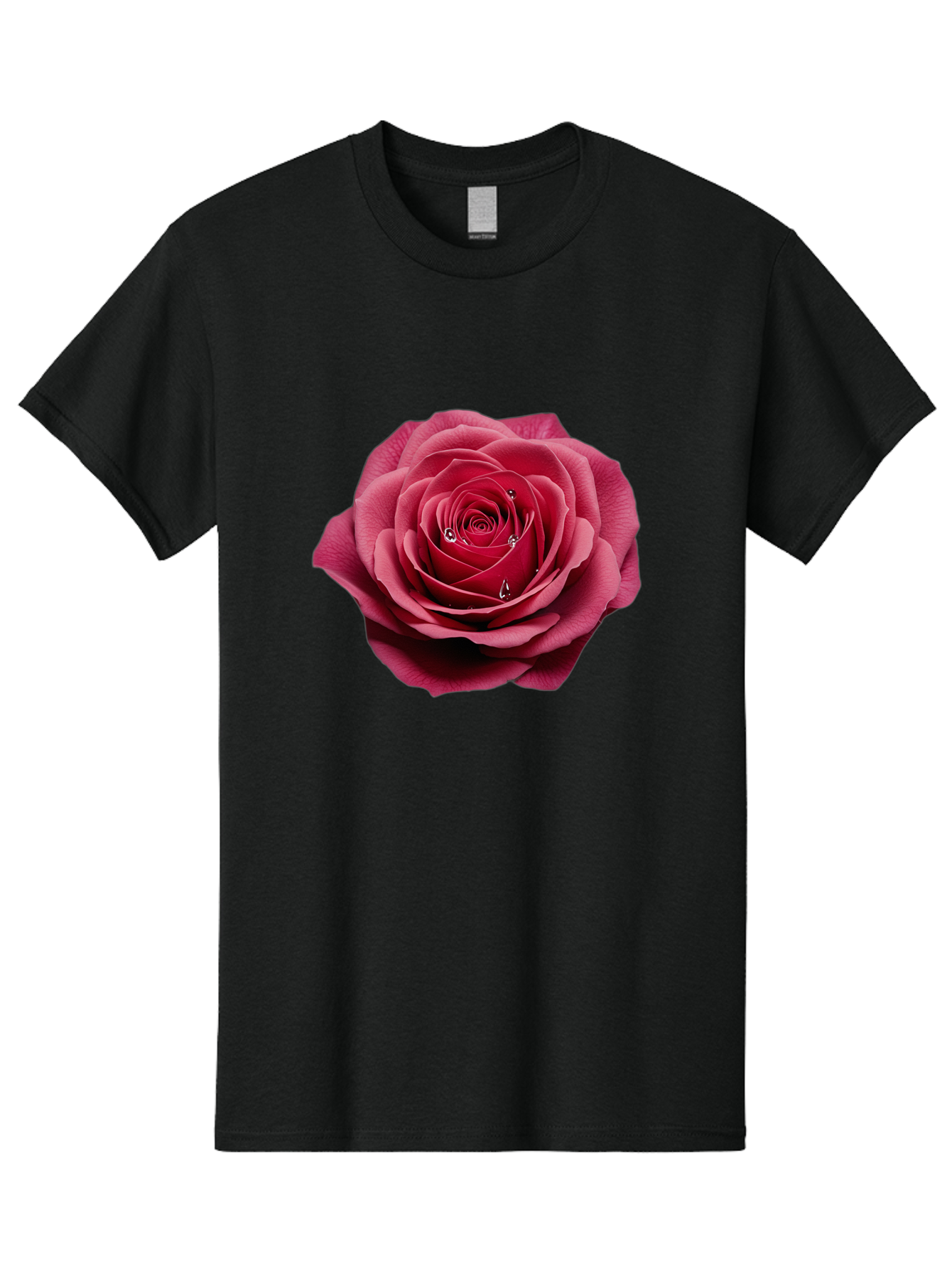 Red-Rose Men'S Graphic Tee, 100% Cotton, Comfortable Casual Summer Wear, Machine Washable, Vintage Camera, Old Camera, Antique Camera, Black Camera, Classic Photography, Photography Equipment, Nostalgic Device, Film Camera, Camera Art Ban310