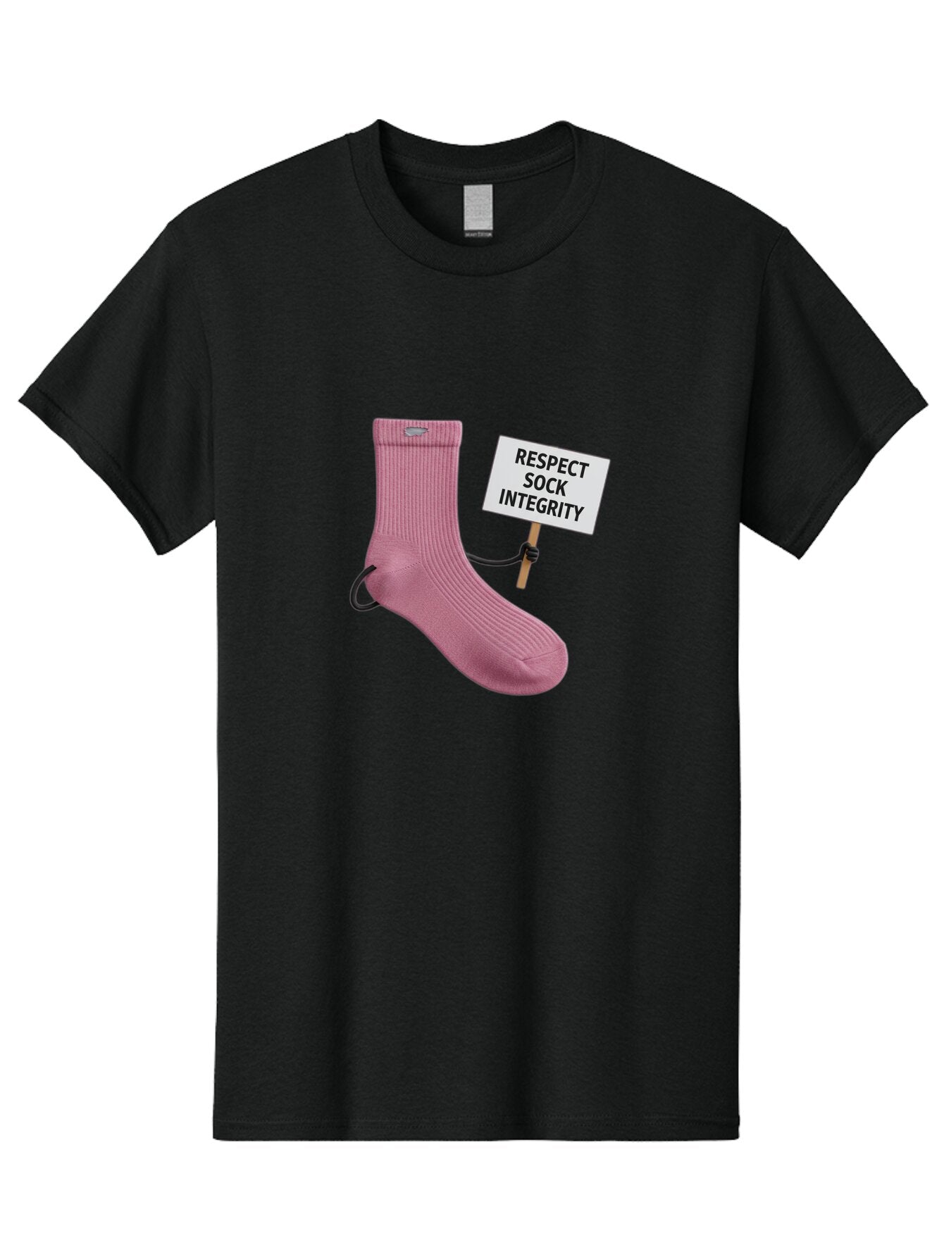 Respect-Sock-Integrity Men'S Graphic Tee, 100% Cotton, Comfortable Casual Summer Wear, Machine Washable, Vintage Camera, Old Camera, Antique Camera, Black Camera, Classic Photography, Photography Equipment, Nostalgic Device, Film Camera, Ban314