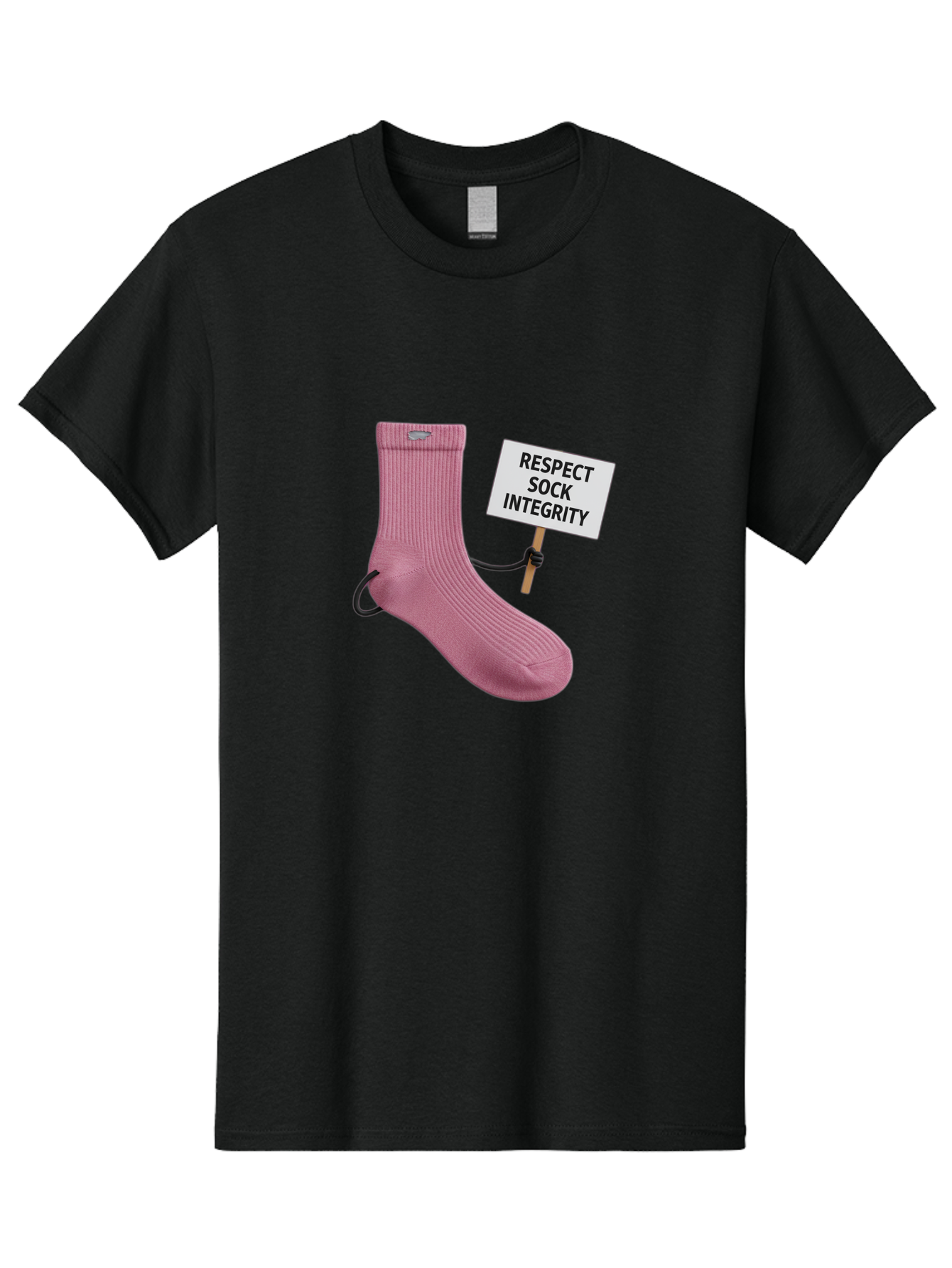 Respect-Sock-Integrity Men'S Graphic Tee, 100% Cotton, Comfortable Casual Summer Wear, Machine Washable, Vintage Camera, Old Camera, Antique Camera, Black Camera, Classic Photography, Photography Equipment, Nostalgic Device, Film Camera, Ban314 11