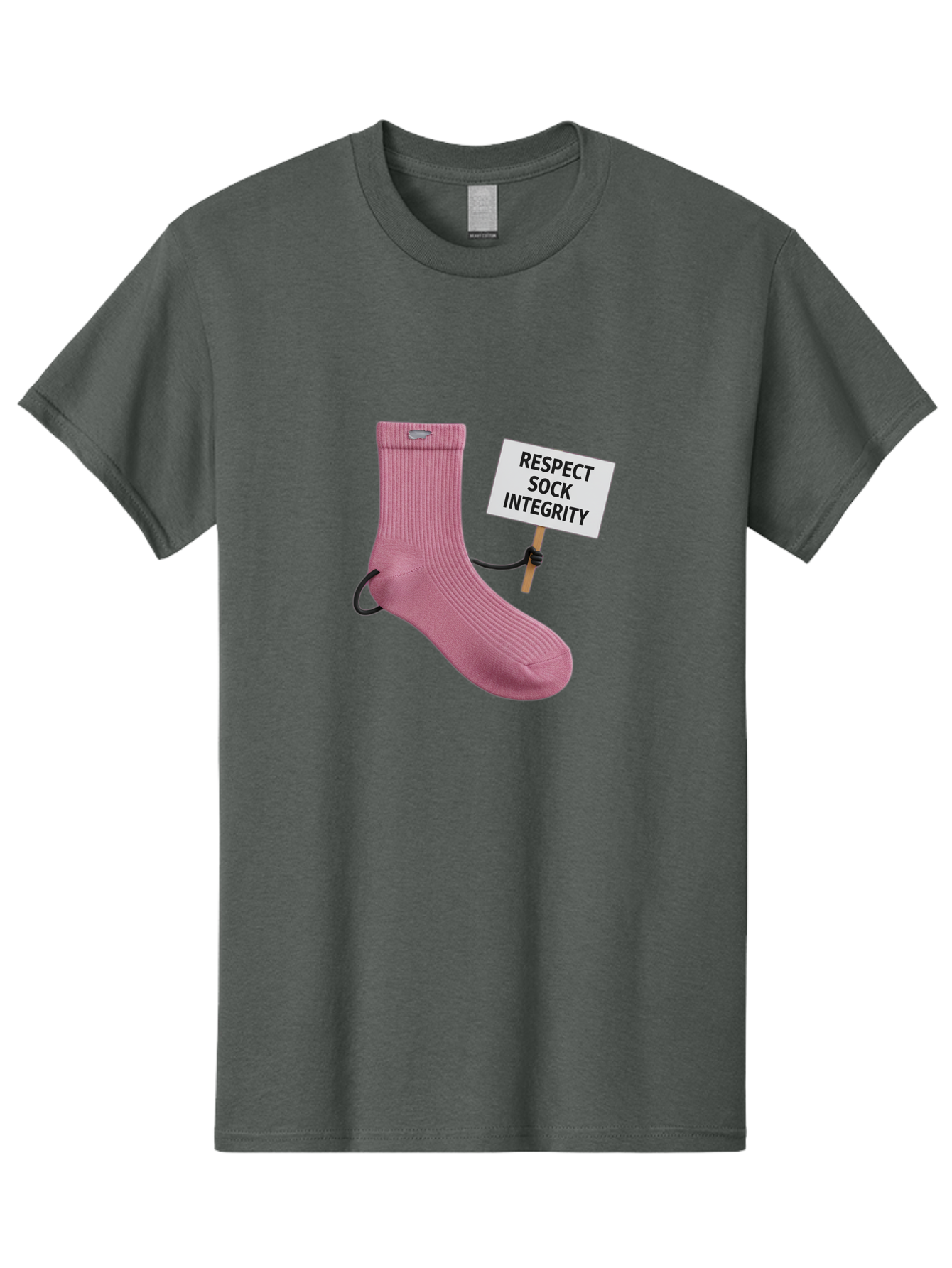 Respect-Sock-Integrity Men'S Graphic Tee, 100% Cotton, Comfortable Casual Summer Wear, Machine Washable, Vintage Camera, Old Camera, Antique Camera, Black Camera, Classic Photography, Photography Equipment, Nostalgic Device, Film Camera, Ban314