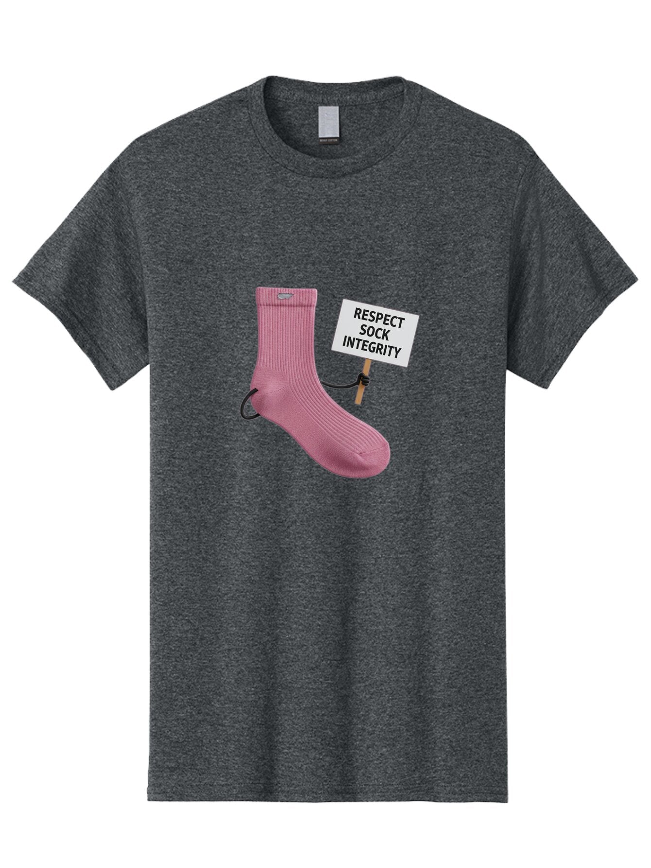 Respect-Sock-Integrity Men'S Graphic Tee, 100% Cotton, Comfortable Casual Summer Wear, Machine Washable, Vintage Camera, Old Camera, Antique Camera, Black Camera, Classic Photography, Photography Equipment, Nostalgic Device, Film Camera, Ban314 14