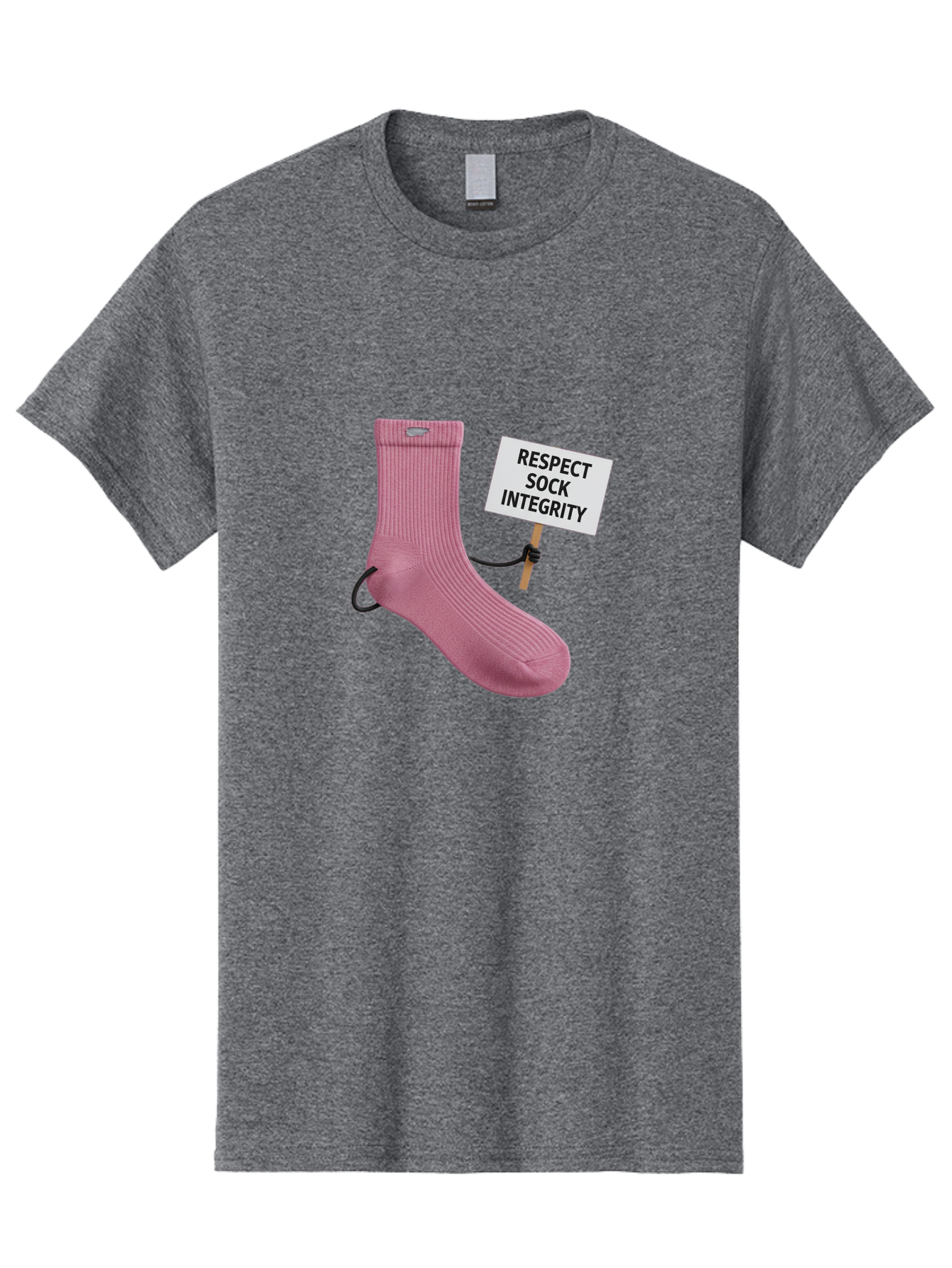 Respect-Sock-Integrity Men'S Graphic Tee, 100% Cotton, Comfortable Casual Summer Wear, Machine Washable, Vintage Camera, Old Camera, Antique Camera, Black Camera, Classic Photography, Photography Equipment, Nostalgic Device, Film Camera, Ban314 4