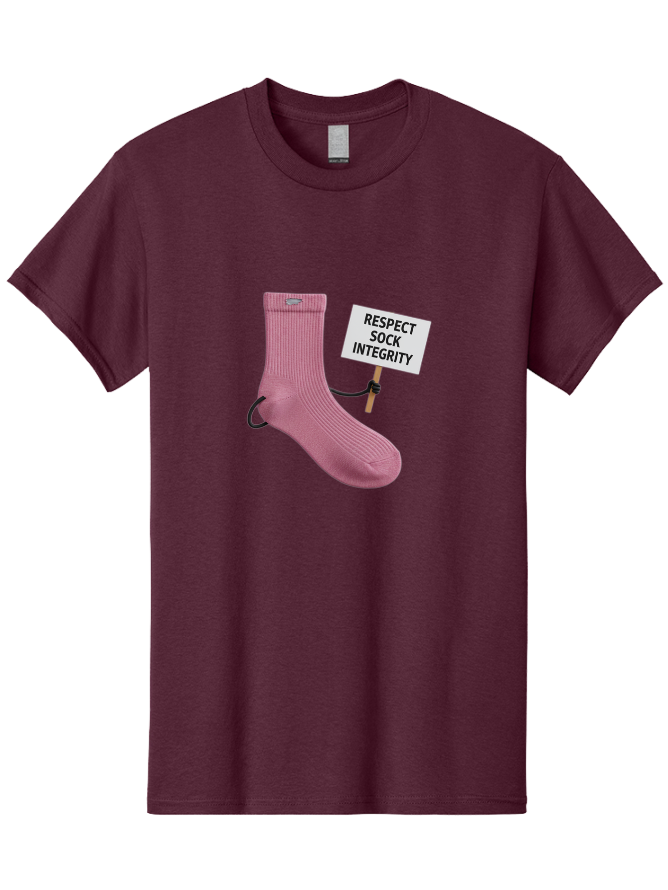 Respect-Sock-Integrity Men'S Graphic Tee, 100% Cotton, Comfortable Casual Summer Wear, Machine Washable, Vintage Camera, Old Camera, Antique Camera, Black Camera, Classic Photography, Photography Equipment, Nostalgic Device, Film Camera, Ban314 12