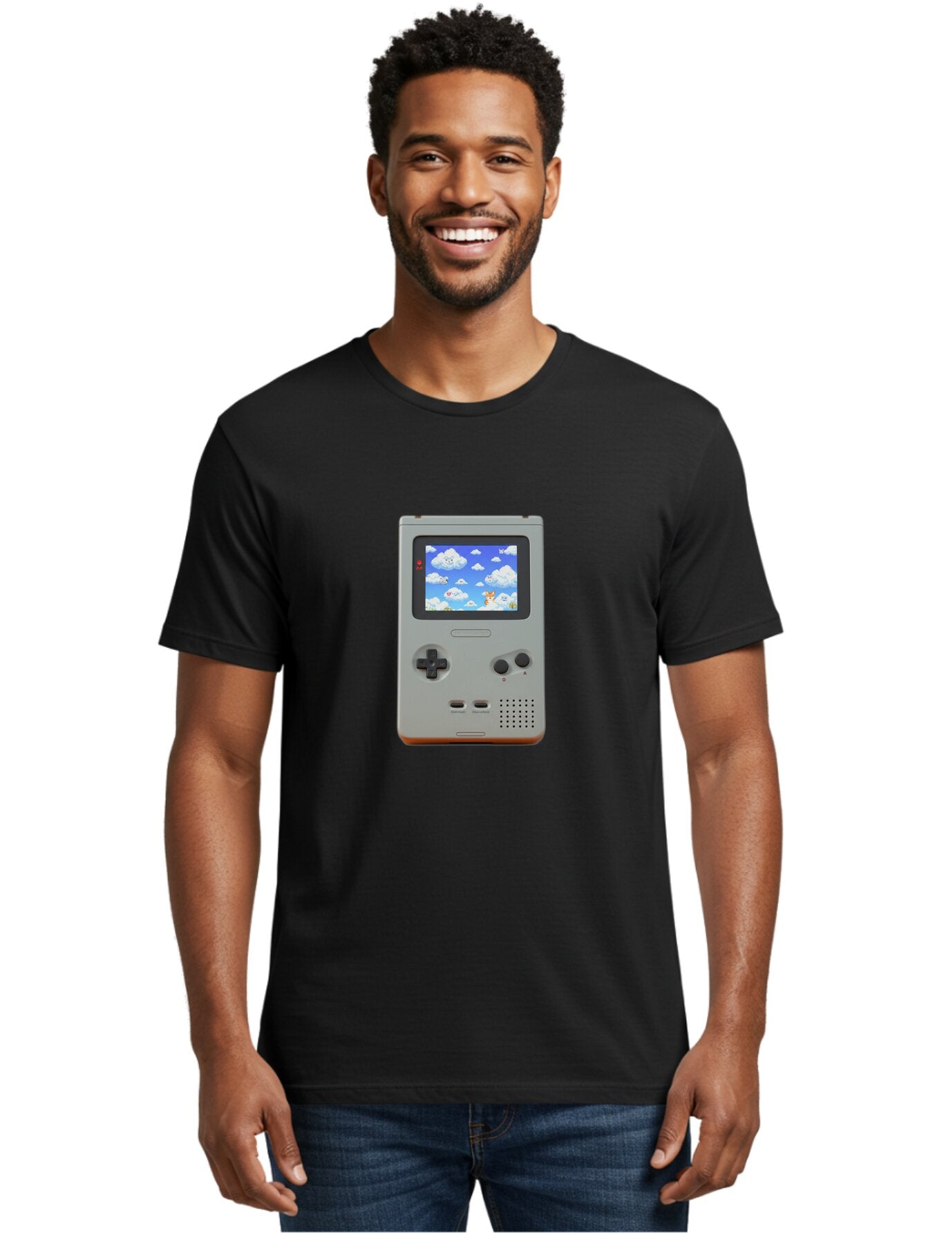 Retro-Game-Console-1 Men'S Graphic Tee, 100% Cotton, Comfortable Casual Summer Wear, Machine Washable, Vintage Camera, Old Camera, Antique Camera, Black Camera, Classic Photography, Photography Equipment, Nostalgic Device, Film Camera, Ban315 22