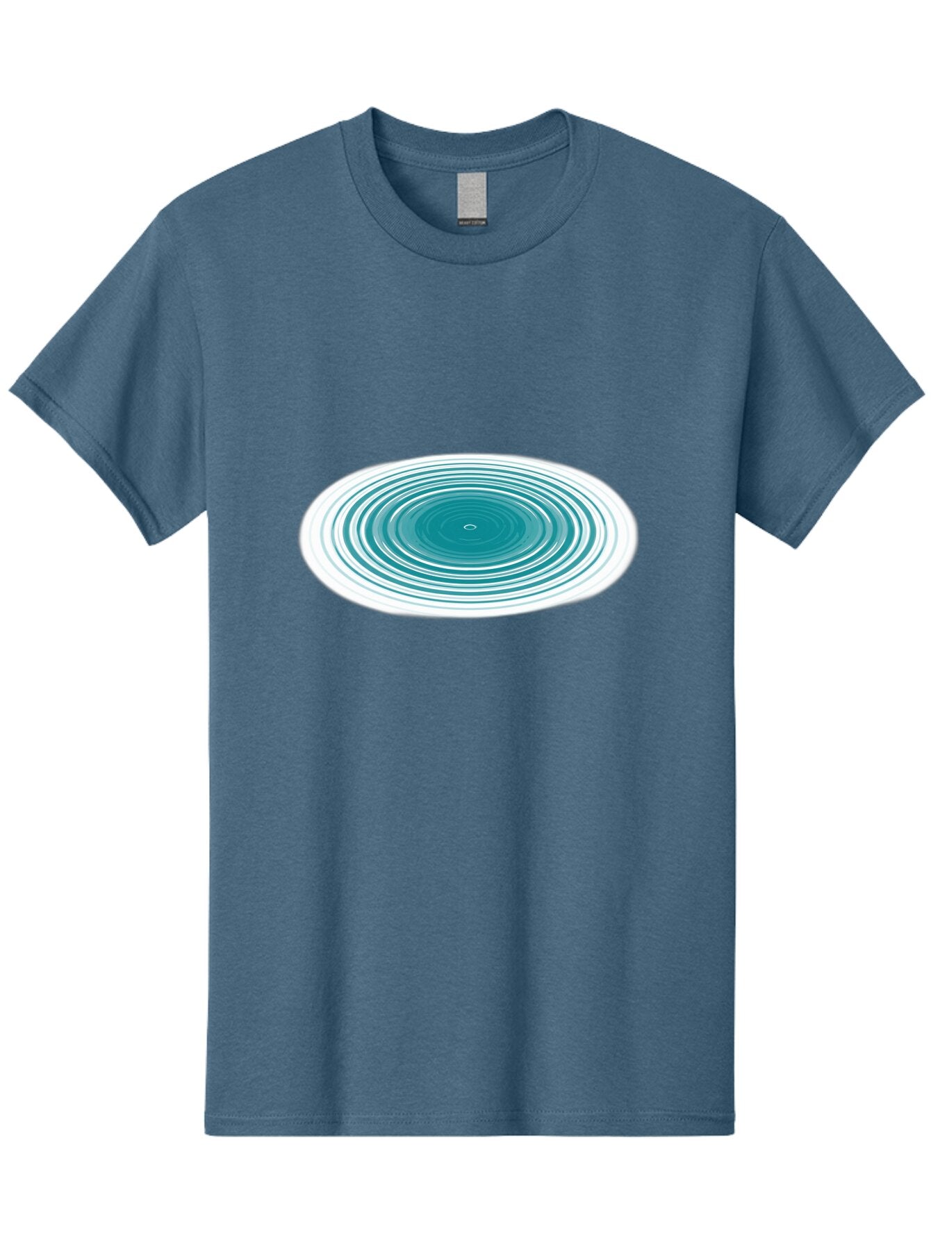 Ripple-Effect Men'S Graphic Tee, 100% Cotton, Comfortable Casual Summer Wear, Machine Washable, Vintage Camera, Old Camera, Antique Camera, Black Camera, Classic Photography, Photography Equipment, Nostalgic Device, Film Camera, Camera Art Ban319 5