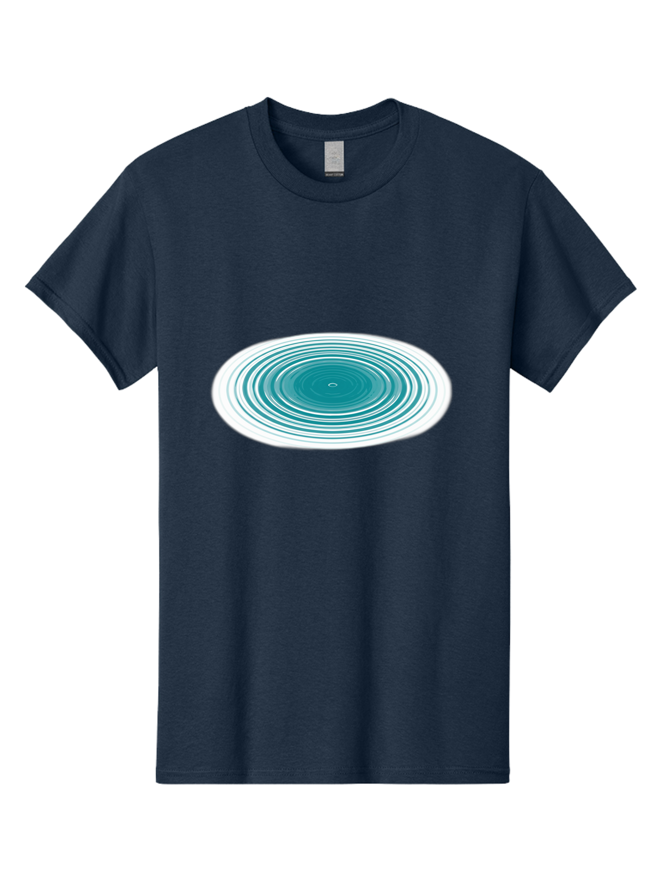 Ripple-Effect Men'S Graphic Tee, 100% Cotton, Comfortable Casual Summer Wear, Machine Washable, Vintage Camera, Old Camera, Antique Camera, Black Camera, Classic Photography, Photography Equipment, Nostalgic Device, Film Camera, Camera Art Ban319