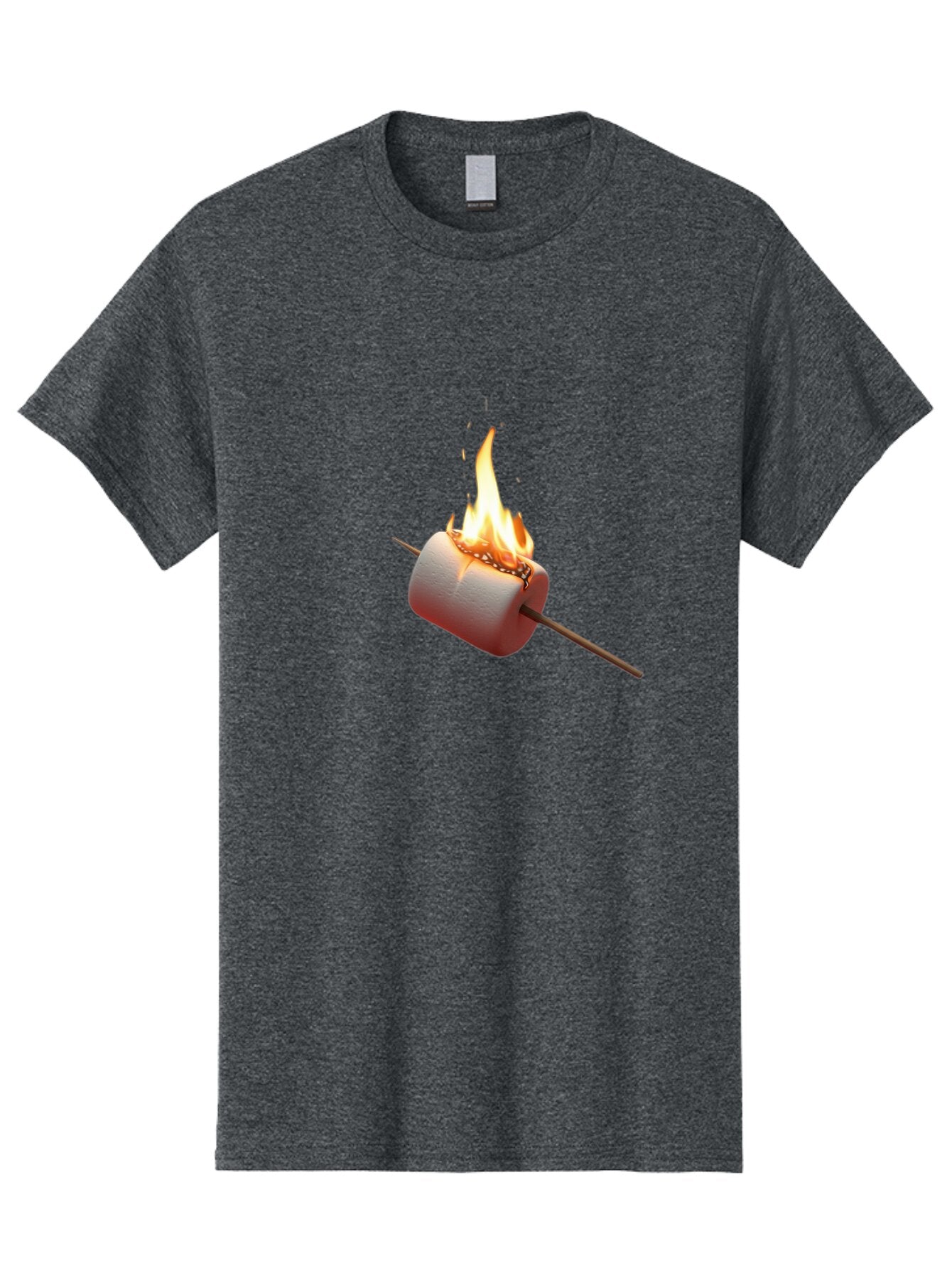 Roasting-Marshmallow-1 Men'S Graphic Tee, 100% Cotton, Comfortable Casual Summer Wear, Machine Washable, Vintage Camera, Old Camera, Antique Camera, Black Camera, Classic Photography, Photography Equipment, Nostalgic Device, Film Camera, Ban320 13