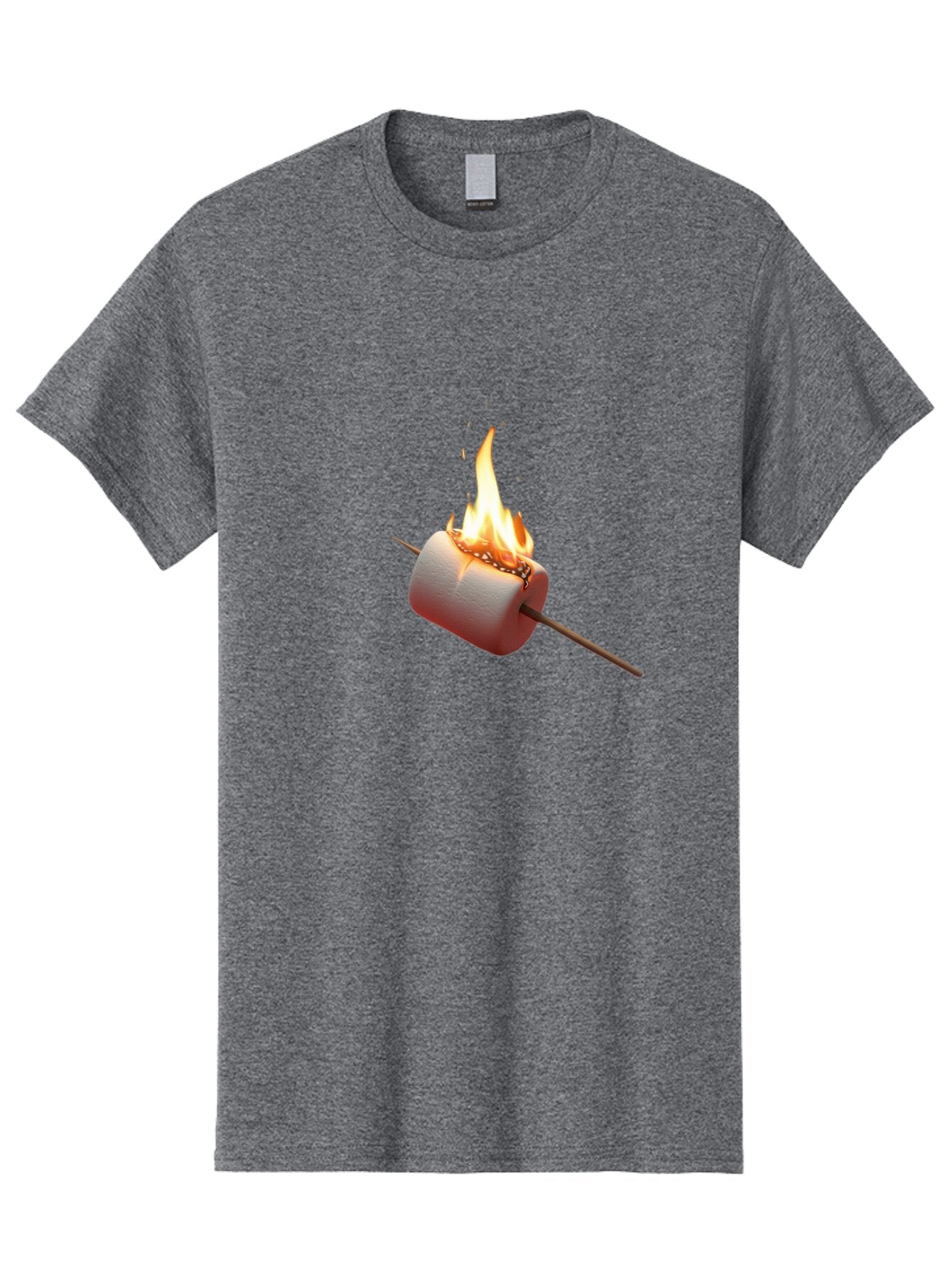 Roasting-Marshmallow-1 Men'S Graphic Tee, 100% Cotton, Comfortable Casual Summer Wear, Machine Washable, Vintage Camera, Old Camera, Antique Camera, Black Camera, Classic Photography, Photography Equipment, Nostalgic Device, Film Camera, Ban320 8
