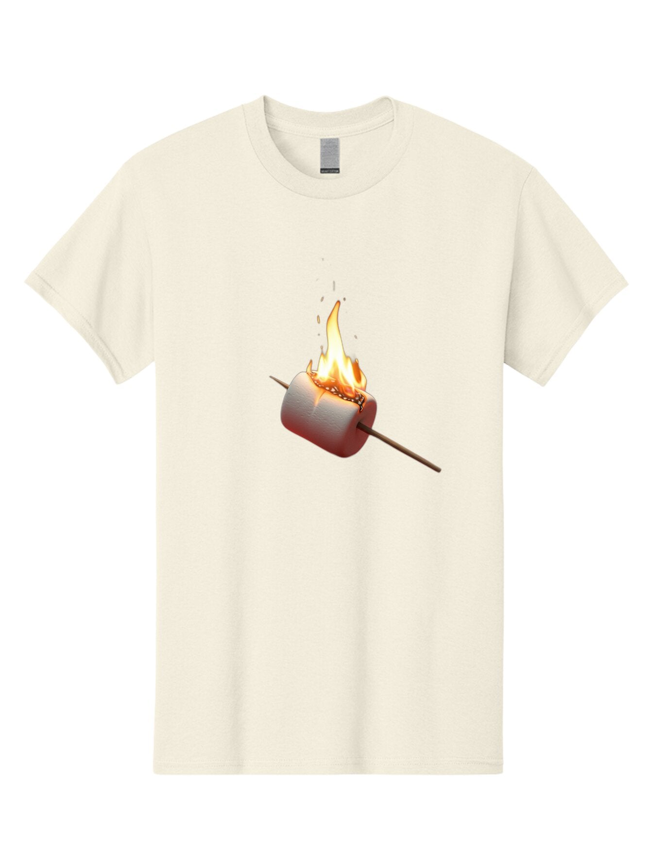 Roasting-Marshmallow-1 Men'S Graphic Tee, 100% Cotton, Comfortable Casual Summer Wear, Machine Washable, Vintage Camera, Old Camera, Antique Camera, Black Camera, Classic Photography, Photography Equipment, Nostalgic Device, Film Camera, Ban320 10