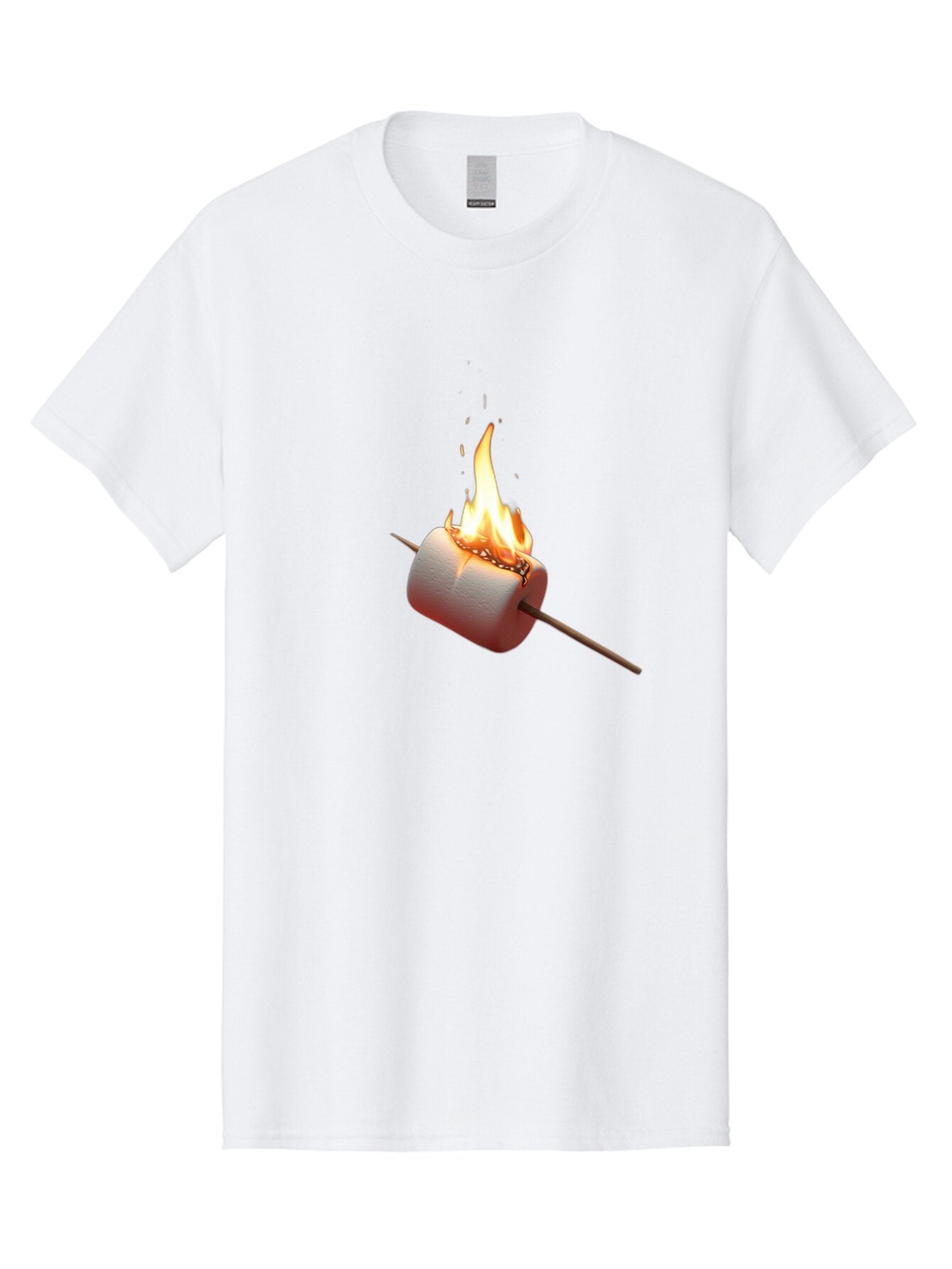 Roasting-Marshmallow-1 Men'S Graphic Tee, 100% Cotton, Comfortable Casual Summer Wear, Machine Washable, Vintage Camera, Old Camera, Antique Camera, Black Camera, Classic Photography, Photography Equipment, Nostalgic Device, Film Camera, Ban320 9