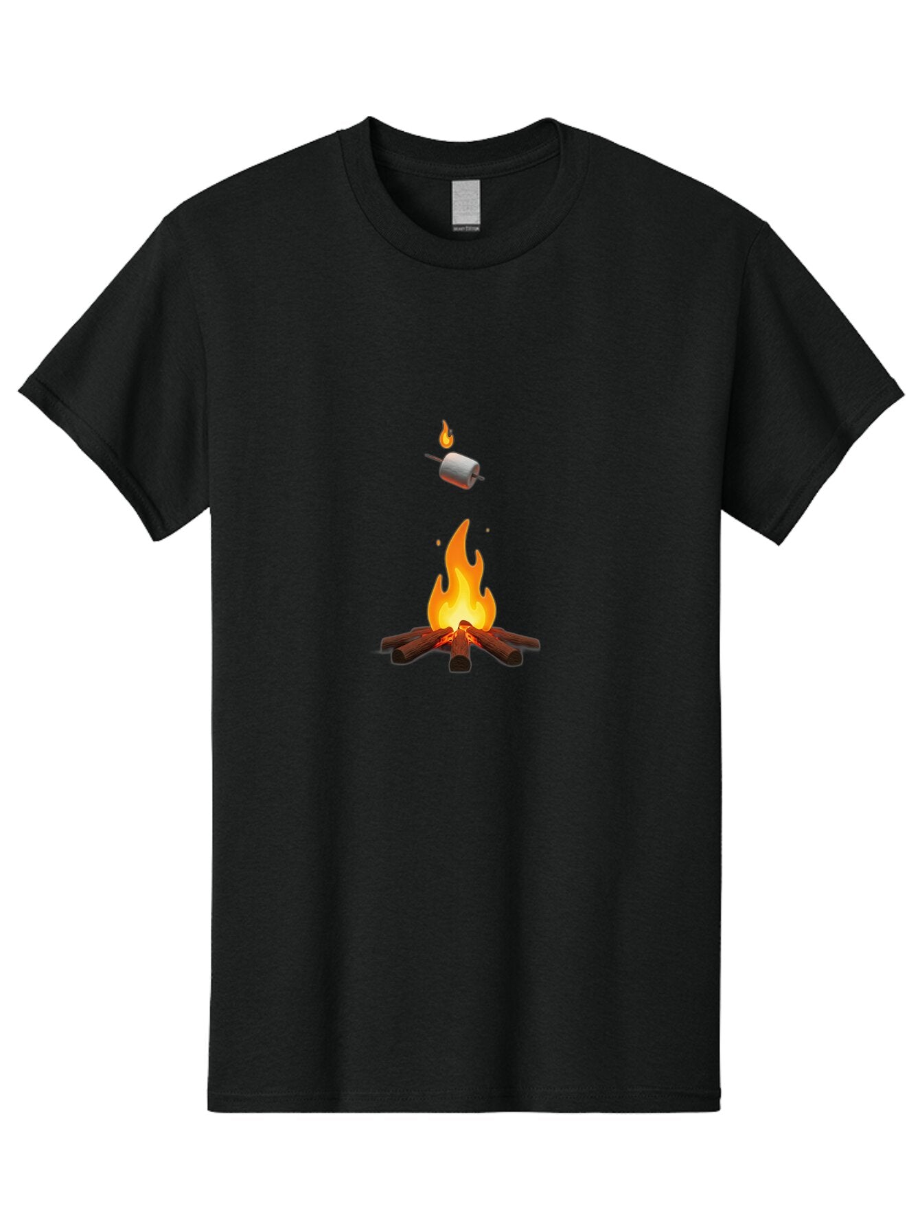 Roasting-Marshmallow-2 Men'S Graphic Tee, 100% Cotton, Comfortable Casual Summer Wear, Machine Washable, Vintage Camera, Old Camera, Antique Camera, Black Camera, Classic Photography, Photography Equipment, Nostalgic Device, Film Camera, Ban321 7