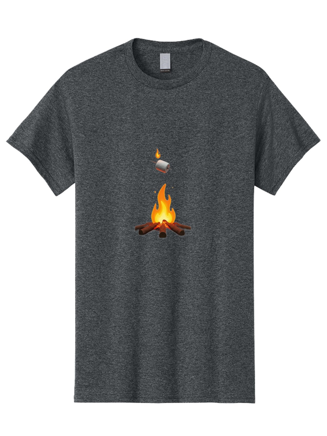 Roasting-Marshmallow-2 Men'S Graphic Tee, 100% Cotton, Comfortable Casual Summer Wear, Machine Washable, Vintage Camera, Old Camera, Antique Camera, Black Camera, Classic Photography, Photography Equipment, Nostalgic Device, Film Camera, Ban321