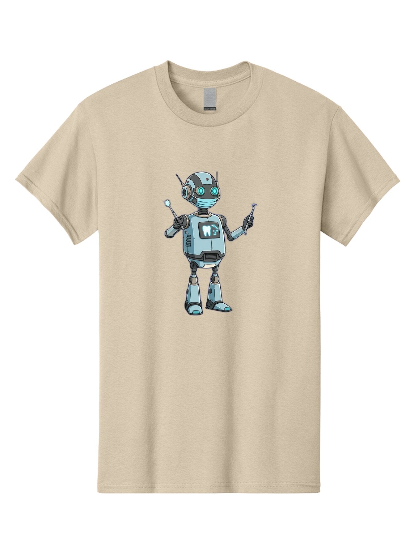 Robot-Dentist-1 Men'S Graphic Tee, 100% Cotton, Comfortable Casual Summer Wear, Machine Washable, Vintage Camera, Old Camera, Antique Camera, Black Camera, Classic Photography, Photography Equipment, Nostalgic Device, Film Camera, Camera Art Ban334 12