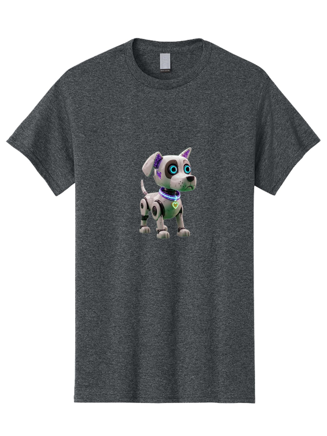 Robot-Dog-1 Men'S Graphic Tee, 100% Cotton, Comfortable Casual Summer Wear, Machine Washable, Vintage Camera, Old Camera, Antique Camera, Black Camera, Classic Photography, Photography Equipment, Nostalgic Device, Film Camera, Camera Art Ban336 12