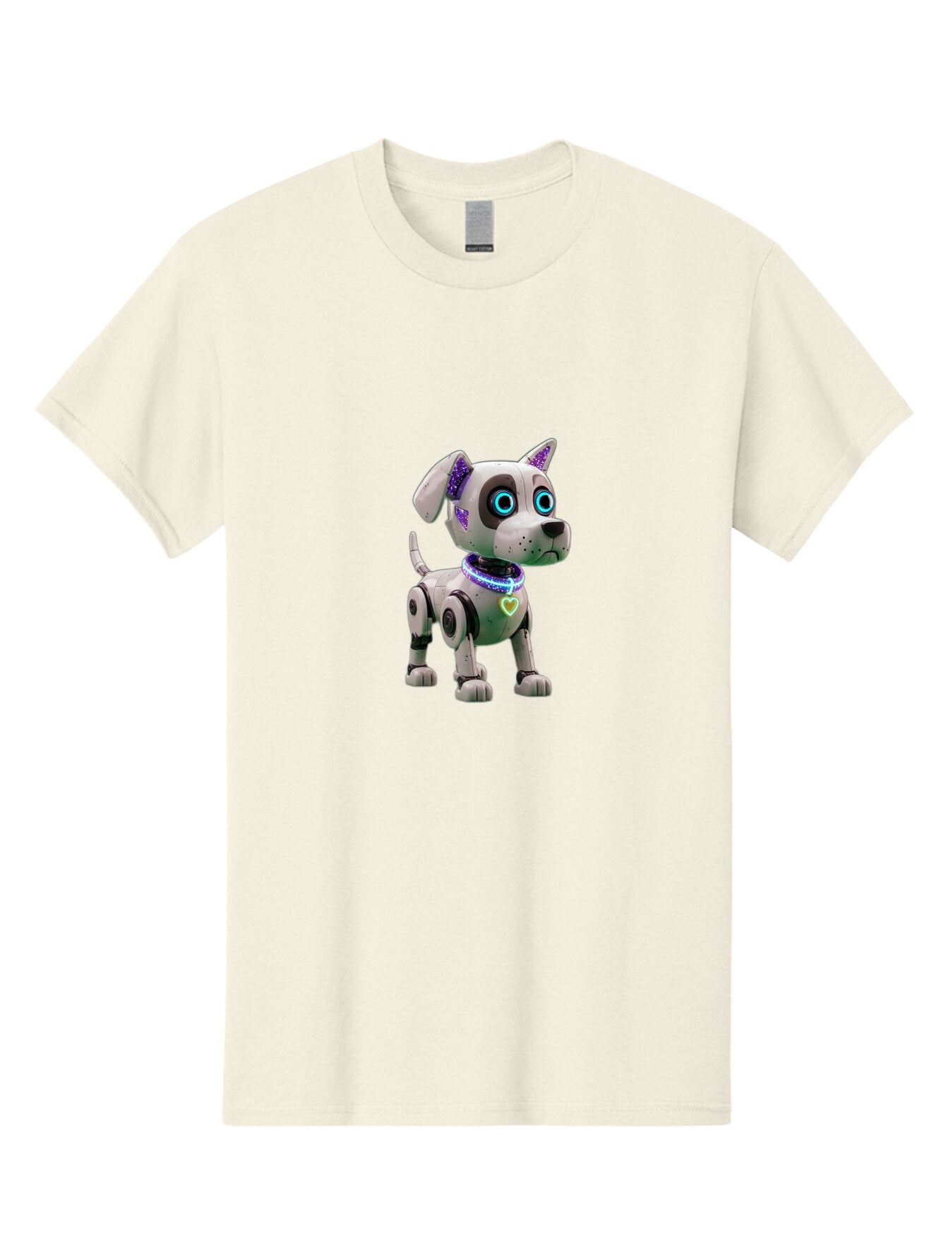 Robot-Dog-1 Men'S Graphic Tee, 100% Cotton, Comfortable Casual Summer Wear, Machine Washable, Vintage Camera, Old Camera, Antique Camera, Black Camera, Classic Photography, Photography Equipment, Nostalgic Device, Film Camera, Camera Art Ban336 5
