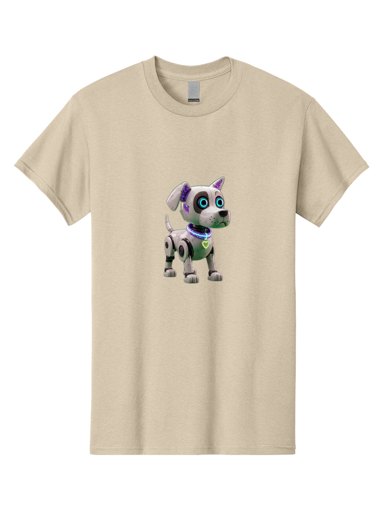 Robot-Dog-1 Men'S Graphic Tee, 100% Cotton, Comfortable Casual Summer Wear, Machine Washable, Vintage Camera, Old Camera, Antique Camera, Black Camera, Classic Photography, Photography Equipment, Nostalgic Device, Film Camera, Camera Art Ban336 15