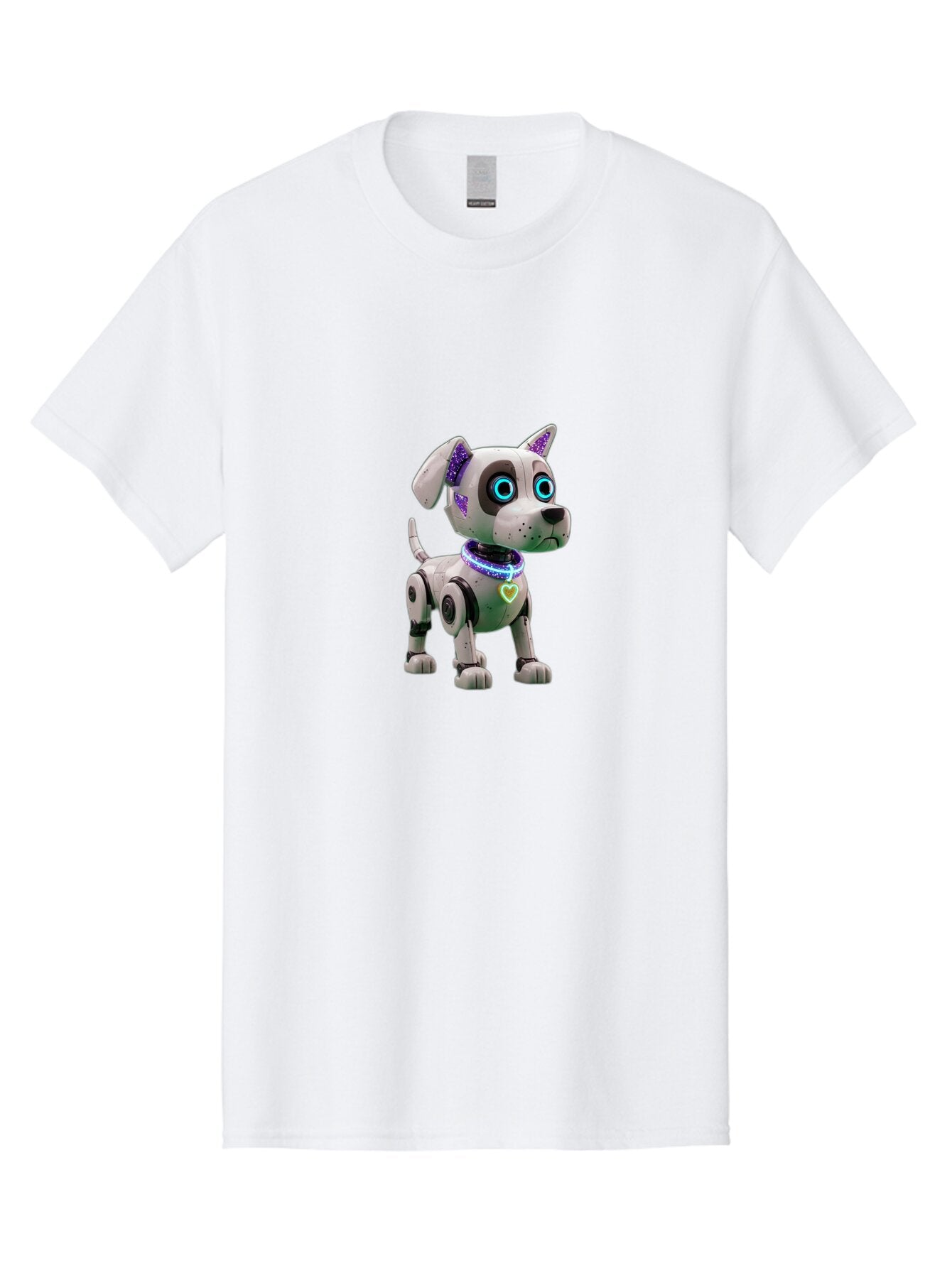 Robot-Dog-1 Men'S Graphic Tee, 100% Cotton, Comfortable Casual Summer Wear, Machine Washable, Vintage Camera, Old Camera, Antique Camera, Black Camera, Classic Photography, Photography Equipment, Nostalgic Device, Film Camera, Camera Art Ban336