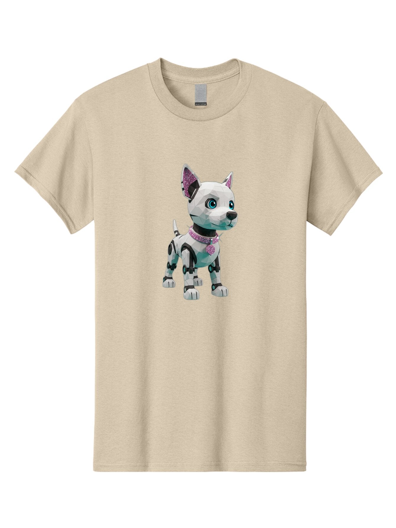 Robot-Dog-2 Men'S Graphic Tee, 100% Cotton, Comfortable Casual Summer Wear, Machine Washable, Vintage Camera, Old Camera, Antique Camera, Black Camera, Classic Photography, Photography Equipment, Nostalgic Device, Film Camera, Camera Art Ban337 6