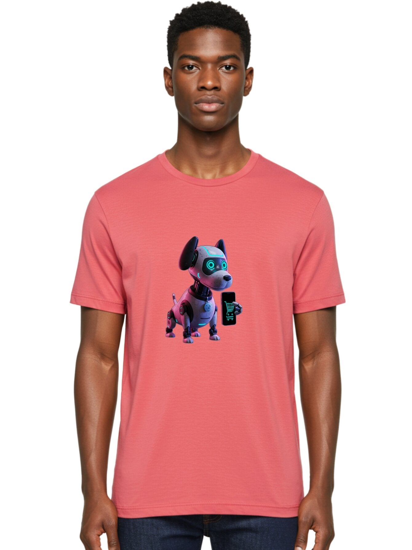 Robot-Dog-Shopping Men'S Graphic Tee, 100% Cotton, Comfortable Casual Summer Wear, Machine Washable, Vintage Camera, Old Camera, Antique Camera, Black Camera, Classic Photography, Photography Equipment, Nostalgic Device, Film Camera, Ban338 18