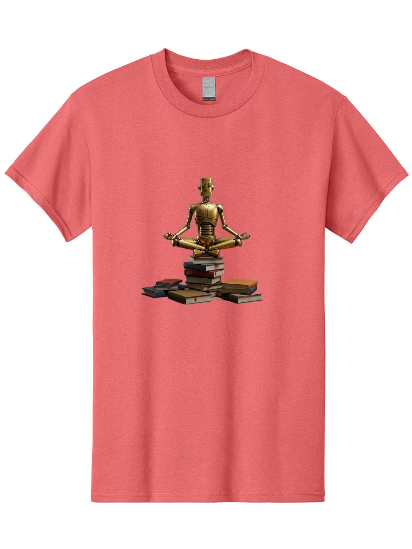 Robot-In-Meditation-Pose Men'S Graphic Tee, 100% Cotton, Comfortable Casual Summer Wear, Machine Washable, Vintage Camera, Old Camera, Antique Camera, Black Camera, Classic Photography, Photography Equipment, Nostalgic Device, Film Camera, Ban342