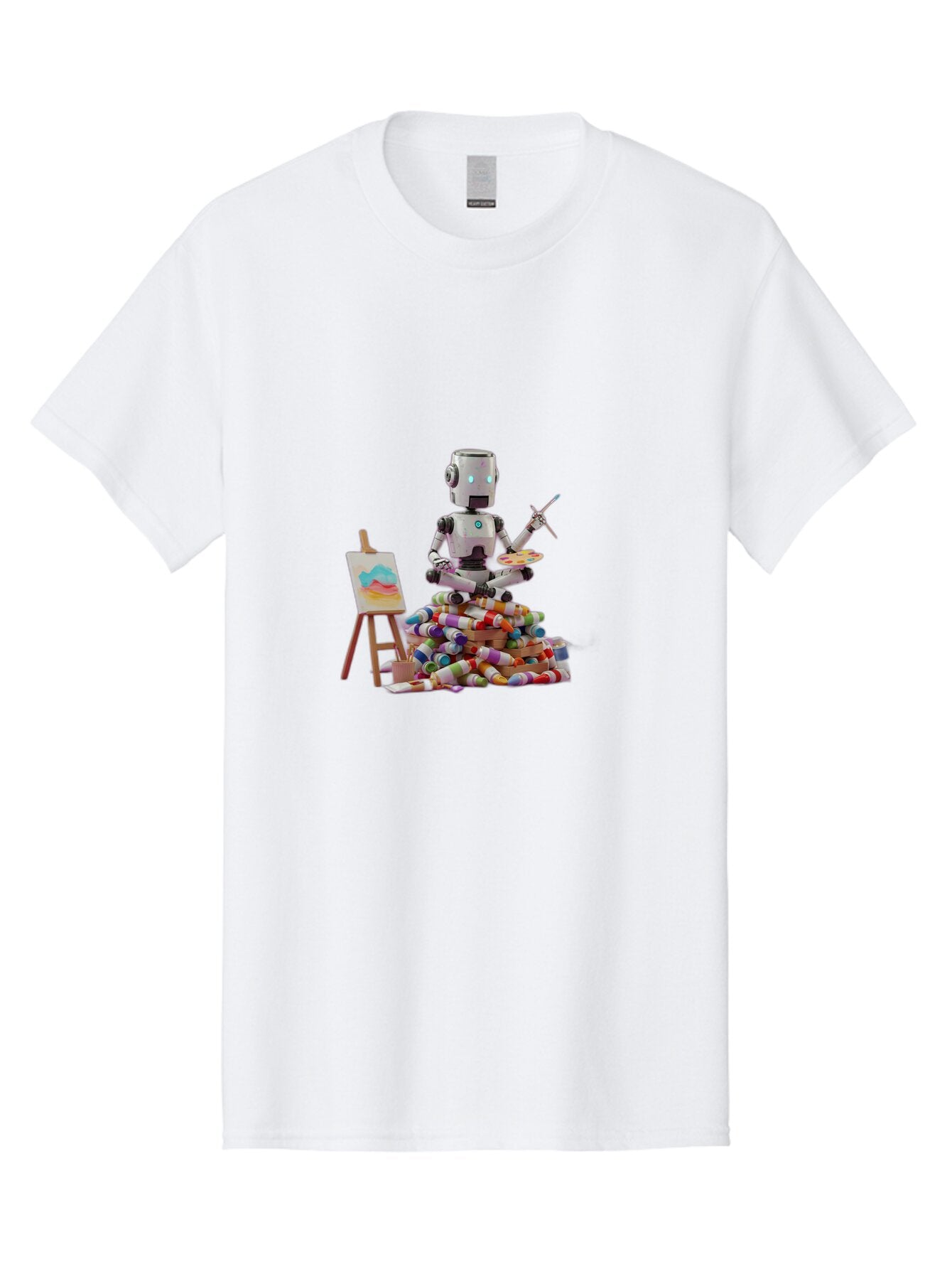 Robot-Painter Men'S Graphic Tee, 100% Cotton, Comfortable Casual Summer Wear, Machine Washable, Vintage Camera, Old Camera, Antique Camera, Black Camera, Classic Photography, Photography Equipment, Nostalgic Device, Film Camera, Camera Art Ban345 7