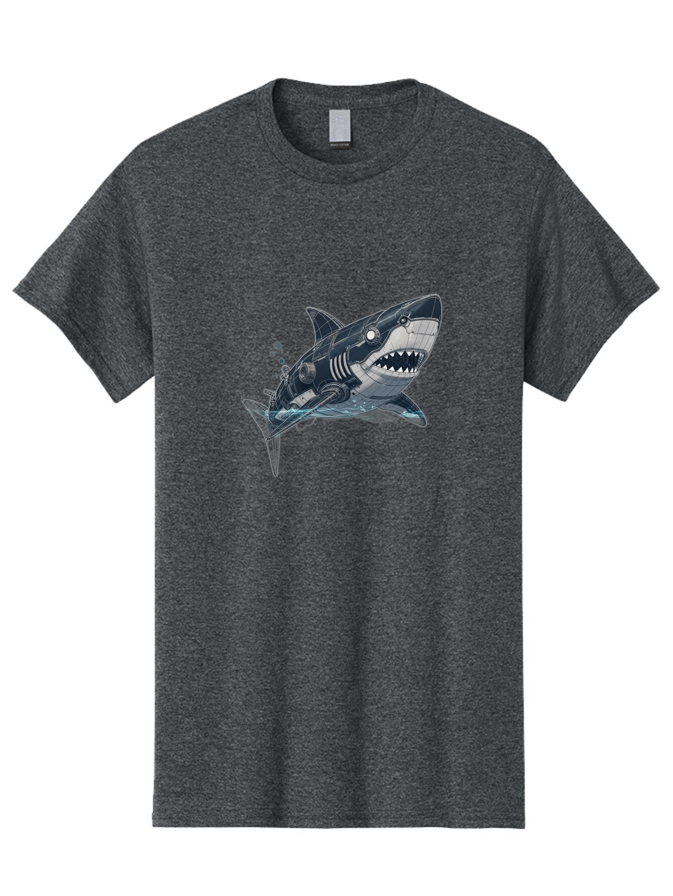 Robot-Shark Men'S Graphic Tee, 100% Cotton, Comfortable Casual Summer Wear, Machine Washable, Vintage Camera, Old Camera, Antique Camera, Black Camera, Classic Photography, Photography Equipment, Nostalgic Device, Film Camera, Camera Art Ban347 8