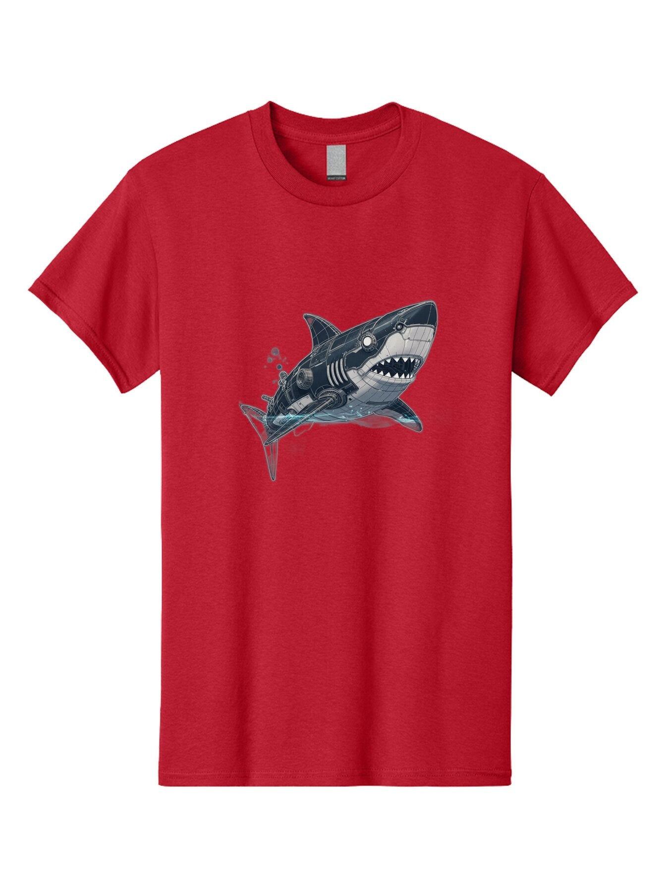 Robot-Shark Men'S Graphic Tee, 100% Cotton, Comfortable Casual Summer Wear, Machine Washable, Vintage Camera, Old Camera, Antique Camera, Black Camera, Classic Photography, Photography Equipment, Nostalgic Device, Film Camera, Camera Art Ban347 6