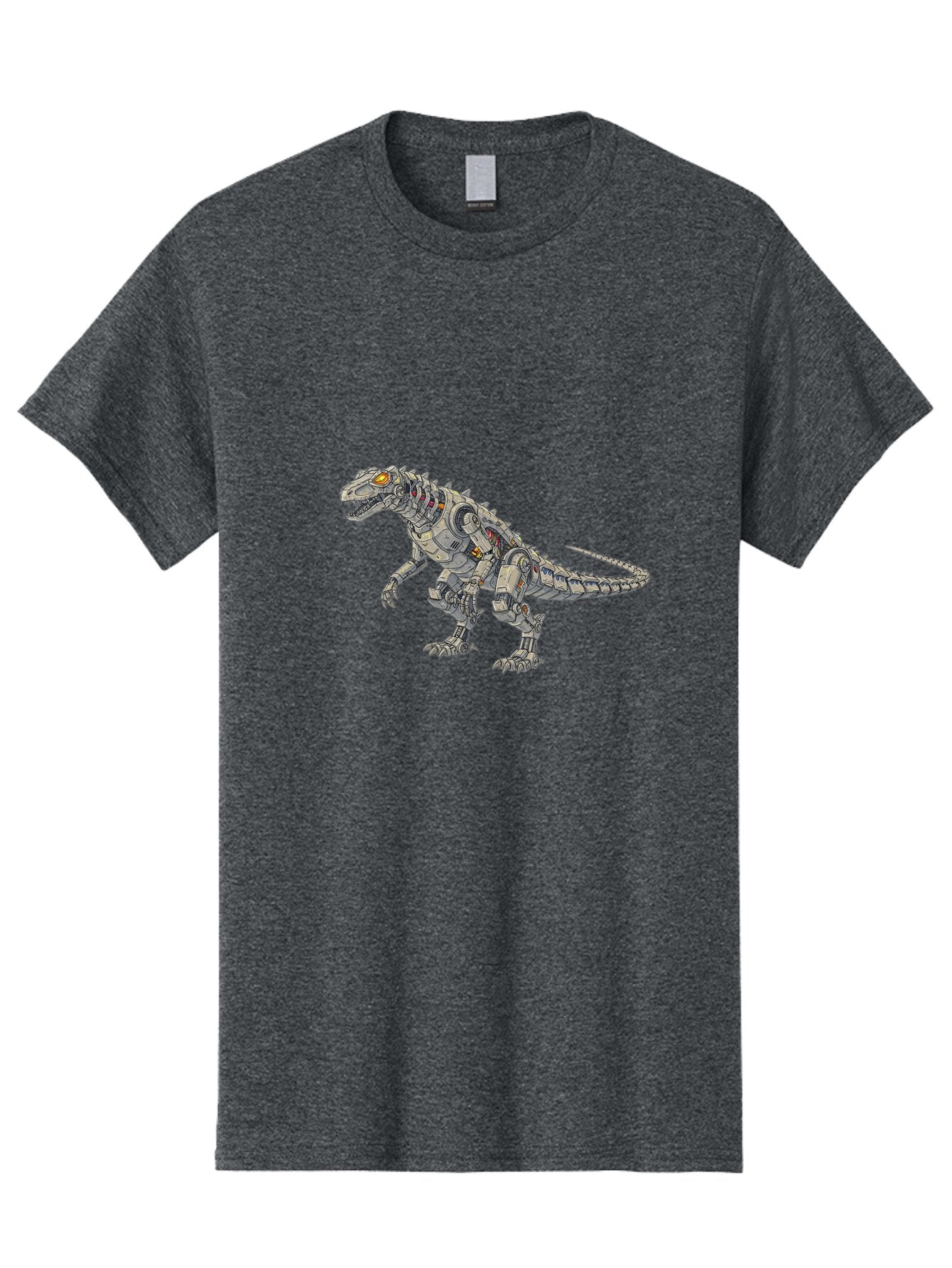 Robot-T-Rex Men'S Graphic Tee, 100% Cotton, Comfortable Casual Summer Wear, Machine Washable, Vintage Camera, Old Camera, Antique Camera, Black Camera, Classic Photography, Photography Equipment, Nostalgic Device, Film Camera, Camera Art Ban348 11