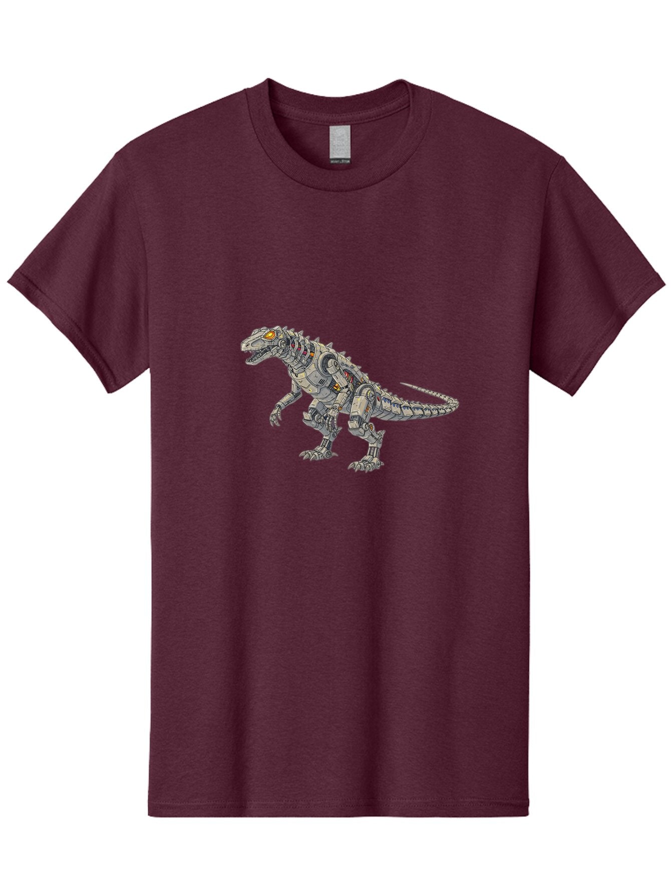 Robot-T-Rex Men'S Graphic Tee, 100% Cotton, Comfortable Casual Summer Wear, Machine Washable, Vintage Camera, Old Camera, Antique Camera, Black Camera, Classic Photography, Photography Equipment, Nostalgic Device, Film Camera, Camera Art Ban348 9
