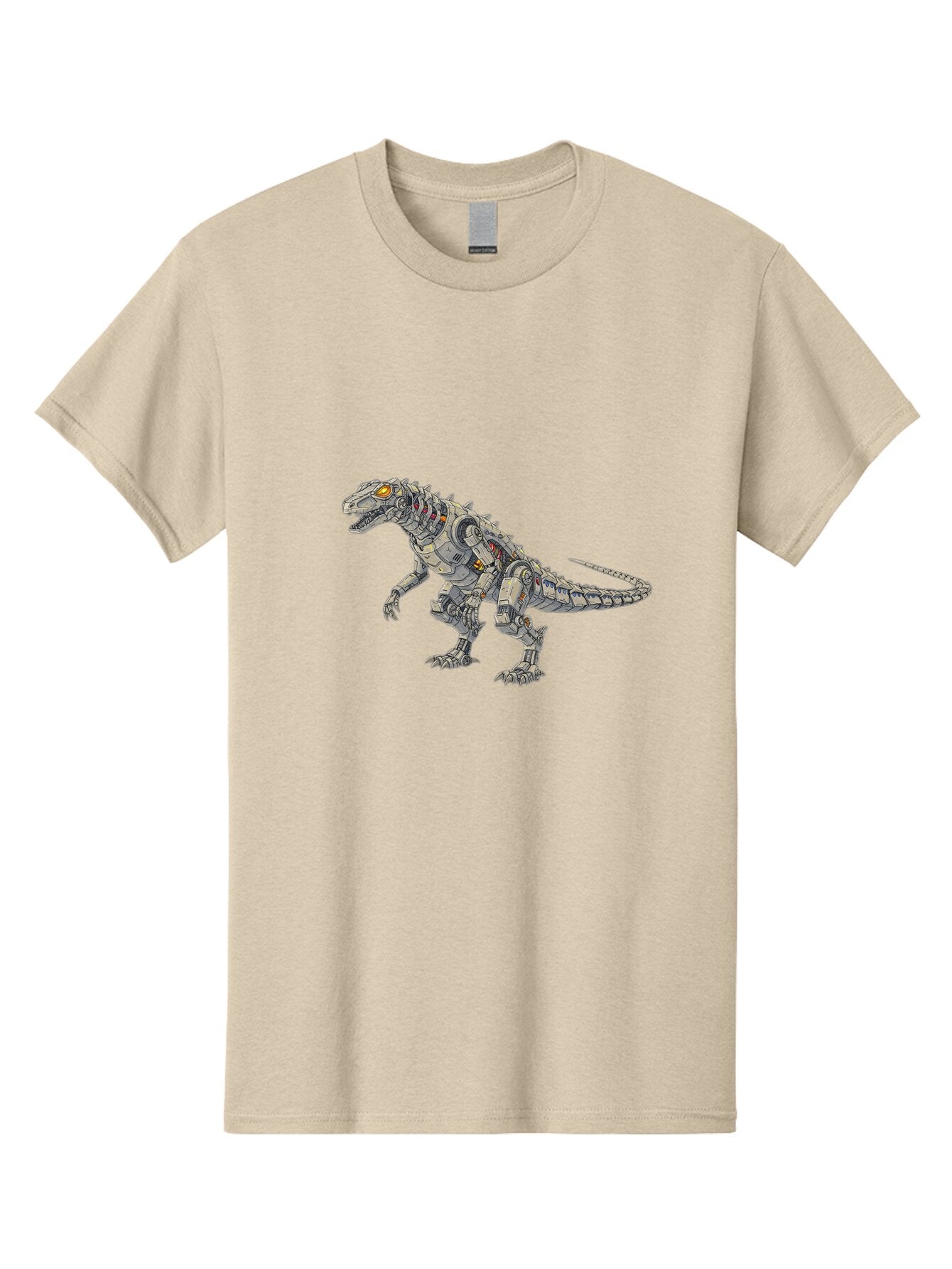 Robot-T-Rex Men'S Graphic Tee, 100% Cotton, Comfortable Casual Summer Wear, Machine Washable, Vintage Camera, Old Camera, Antique Camera, Black Camera, Classic Photography, Photography Equipment, Nostalgic Device, Film Camera, Camera Art Ban348 15