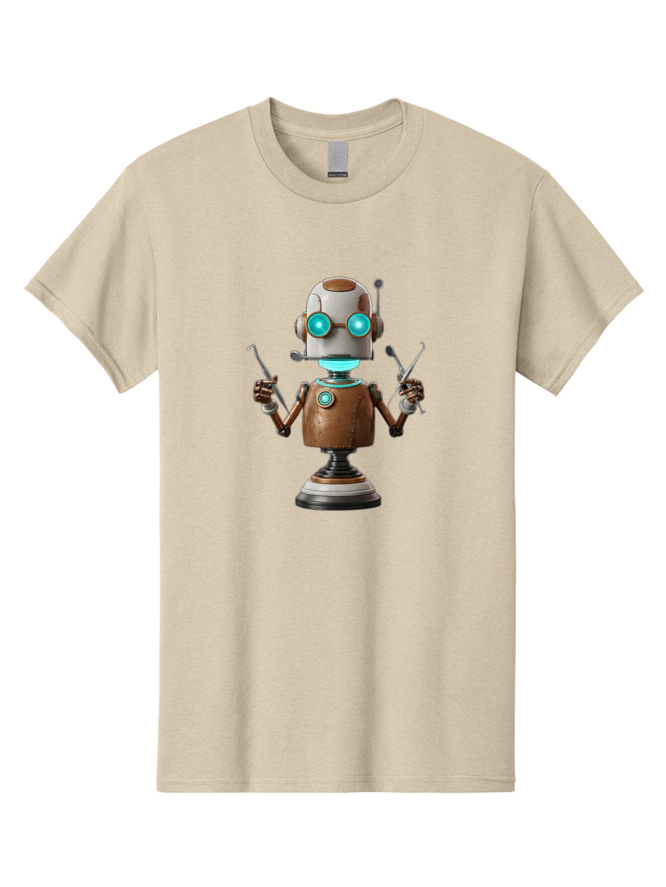 Robot-With-Dental-Tools Men'S Graphic Tee, 100% Cotton, Comfortable Casual Summer Wear, Machine Washable, Vintage Camera, Old Camera, Antique Camera, Black Camera, Classic Photography, Photography Equipment, Nostalgic Device, Film Camera, Ban350 11